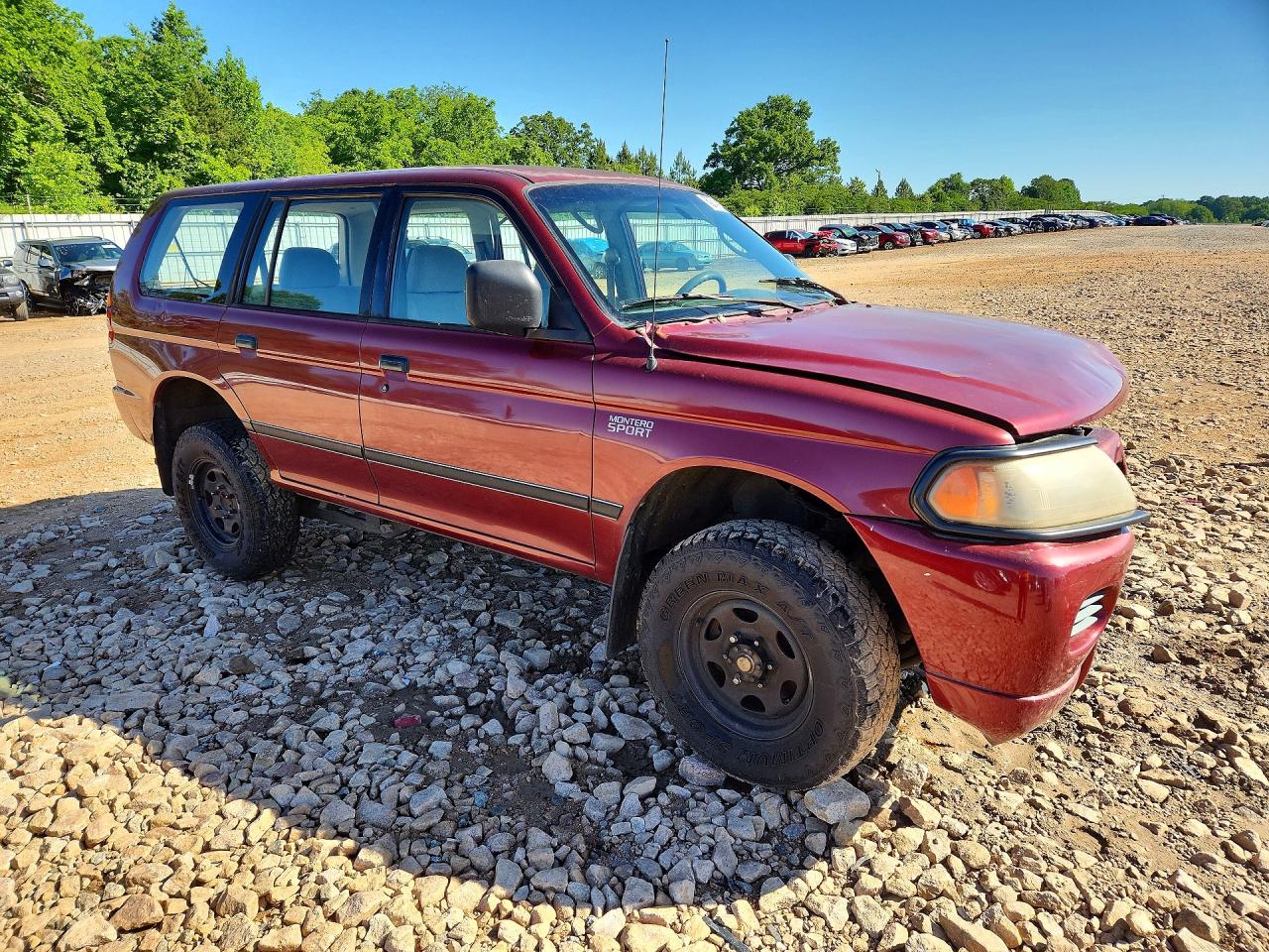 2000 Mitsubishi Montero Sport Es Red vin: JA4LS21HXYP046732