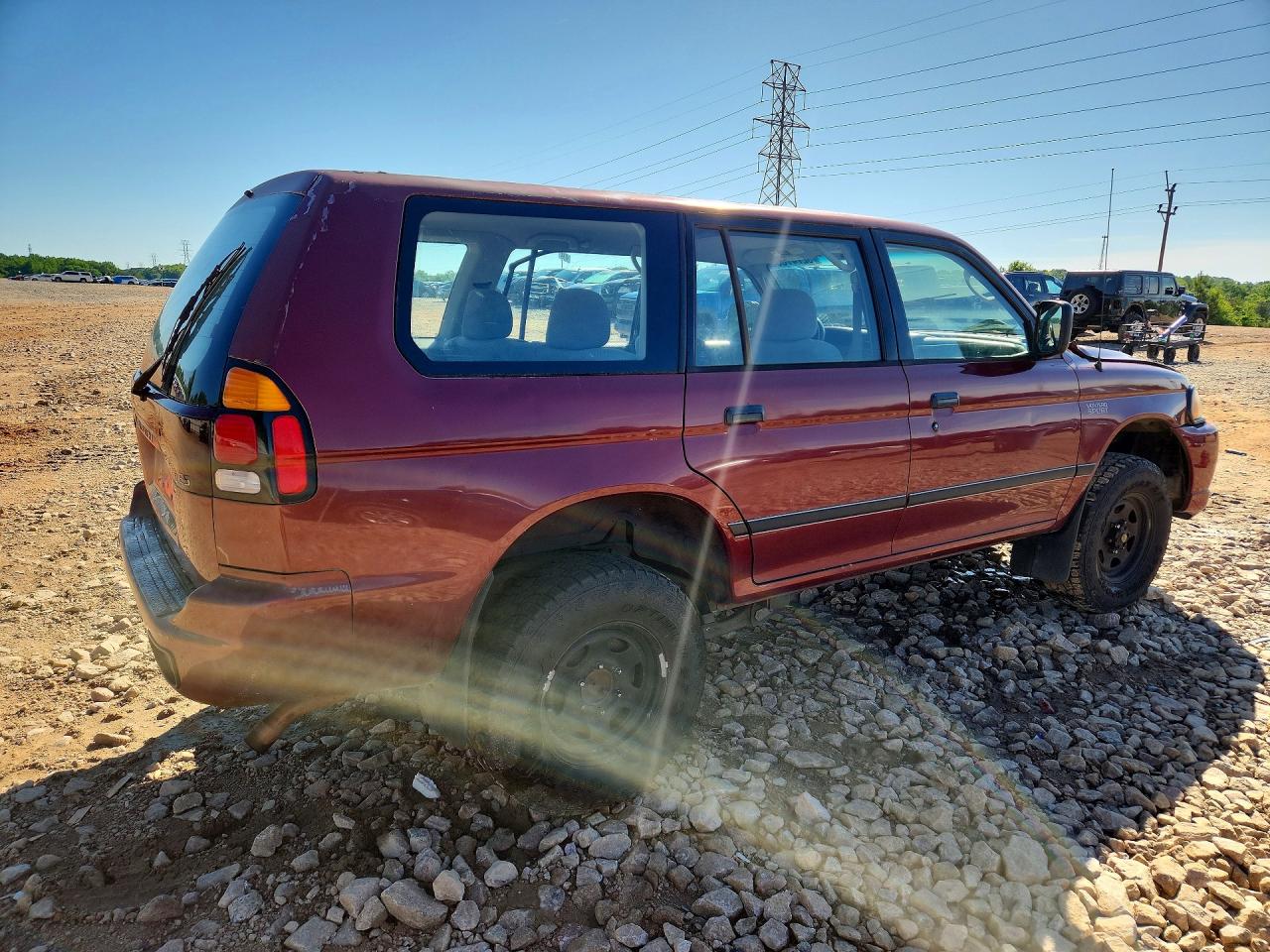 2000 Mitsubishi Montero Sport Es Red vin: JA4LS21HXYP046732