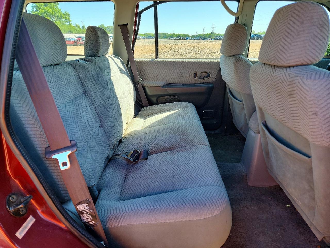 2000 Mitsubishi Montero Sport Es Red vin: JA4LS21HXYP046732