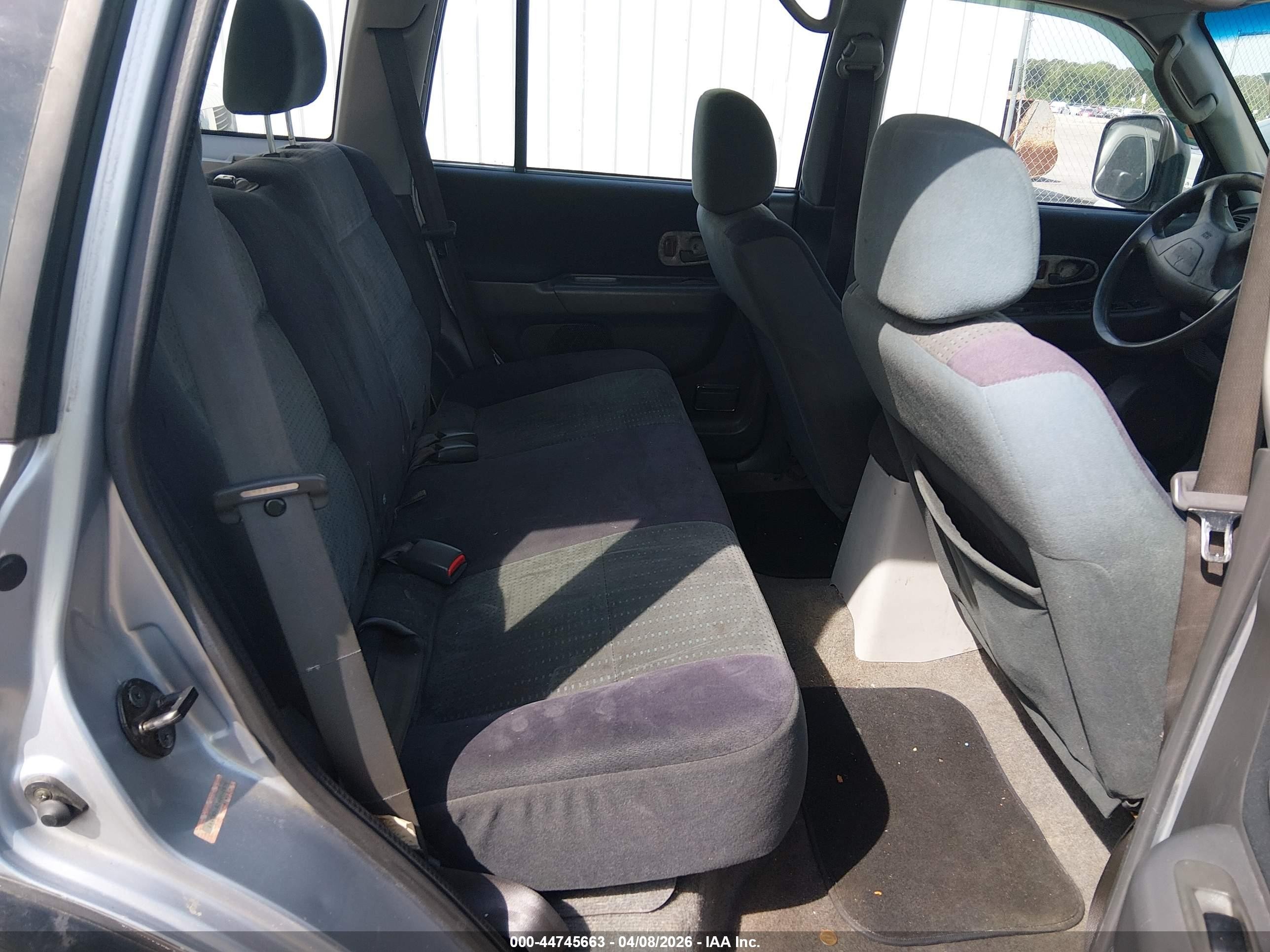 2004 Mitsubishi Montero Sport Ls Silver vin: JA4LS21R24J002570