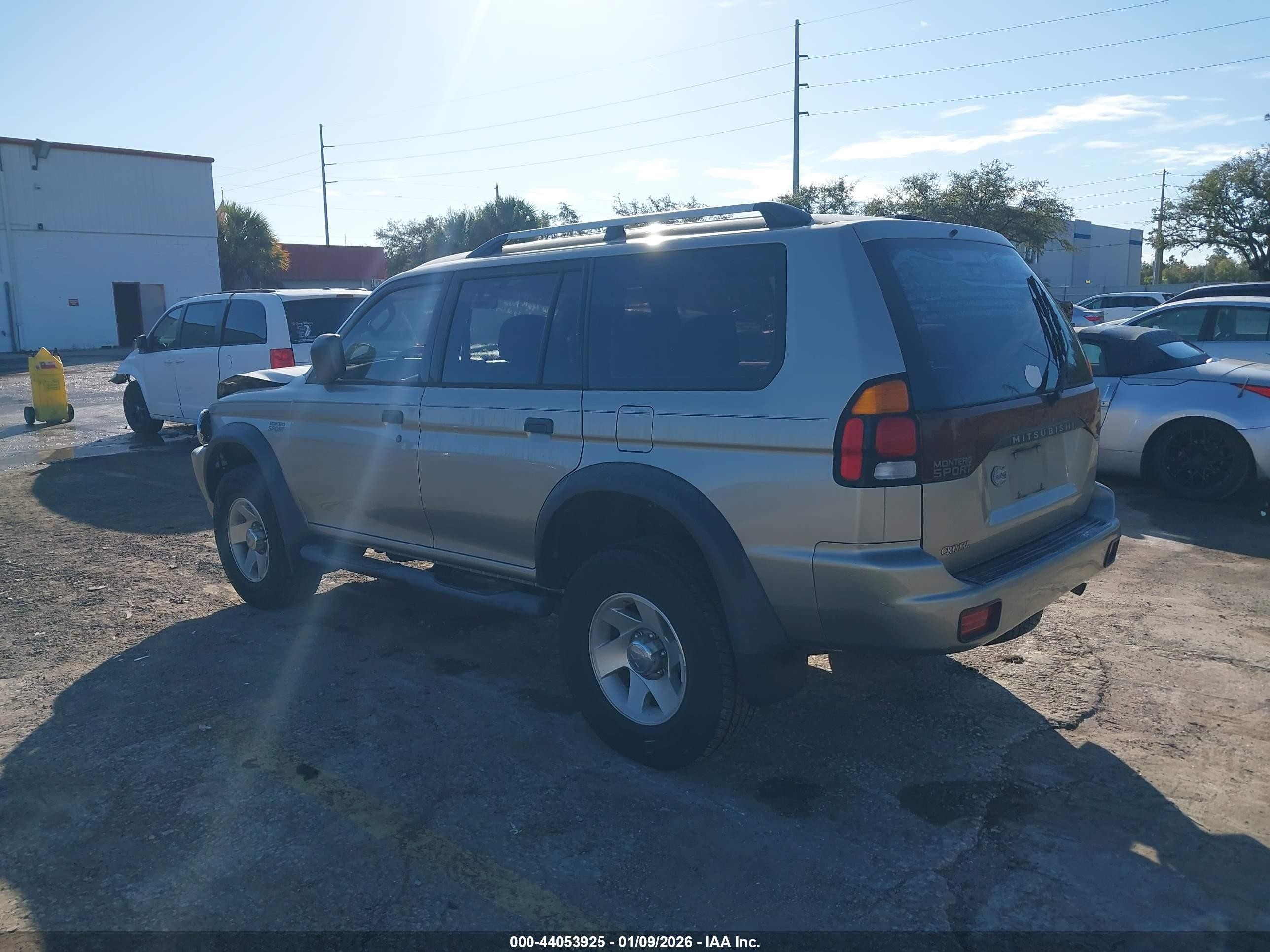 2004 Mitsubishi Montero Sport Ls Gray vin: JA4LS21R34J004022