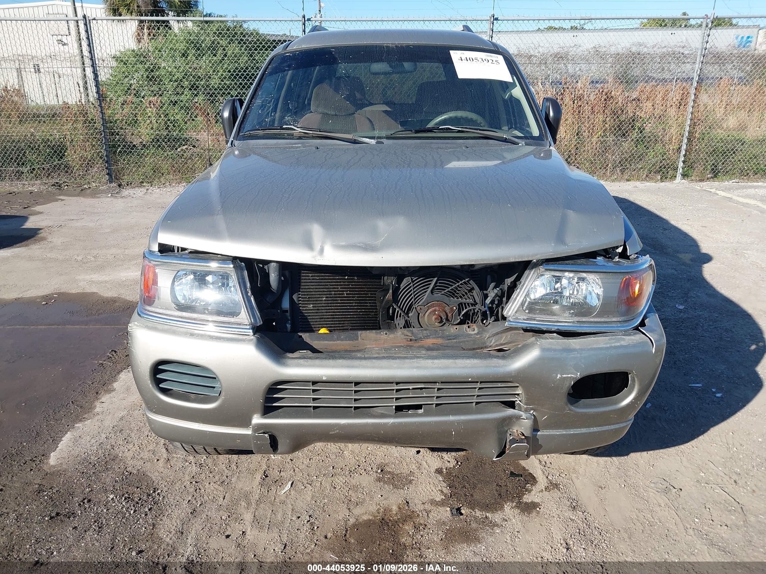 2004 Mitsubishi Montero Sport Ls Gray vin: JA4LS21R34J004022