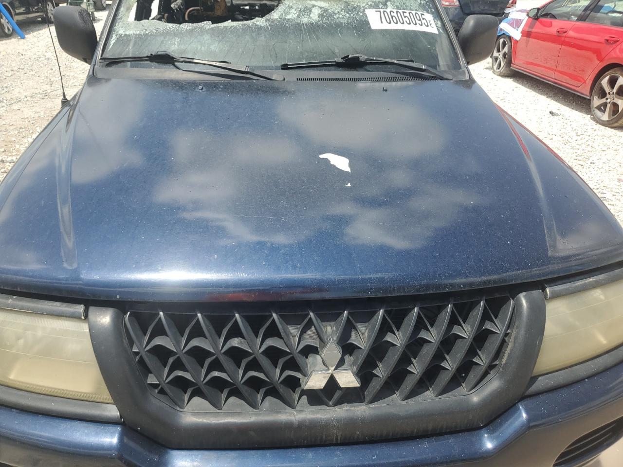 2004 Mitsubishi Montero Sport Es Blue vin: JA4LS21R64J004922