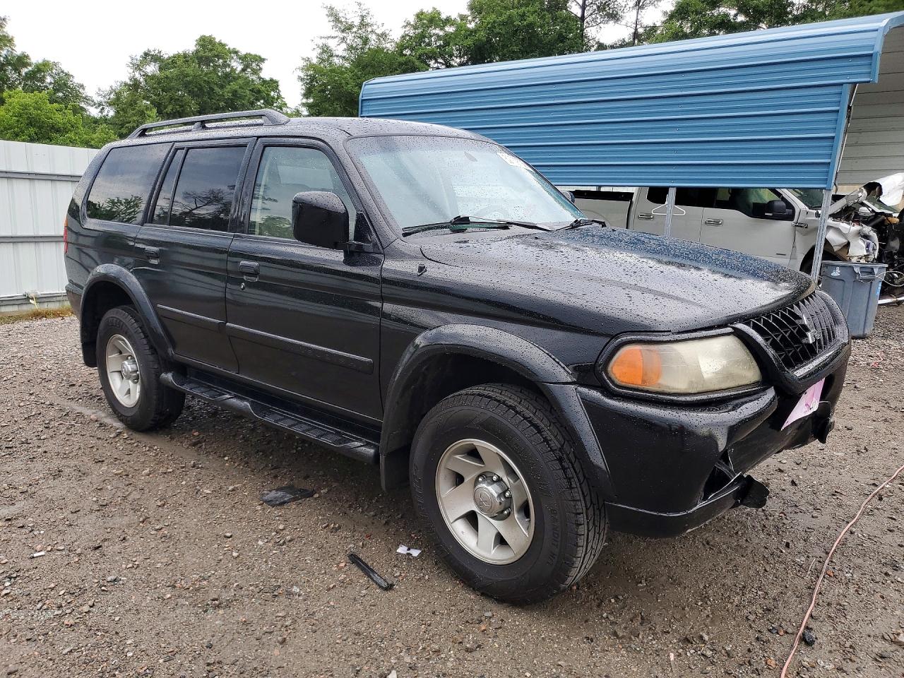 2004 Mitsubishi Montero Sport Es Black vin: JA4LS21RX4J001425