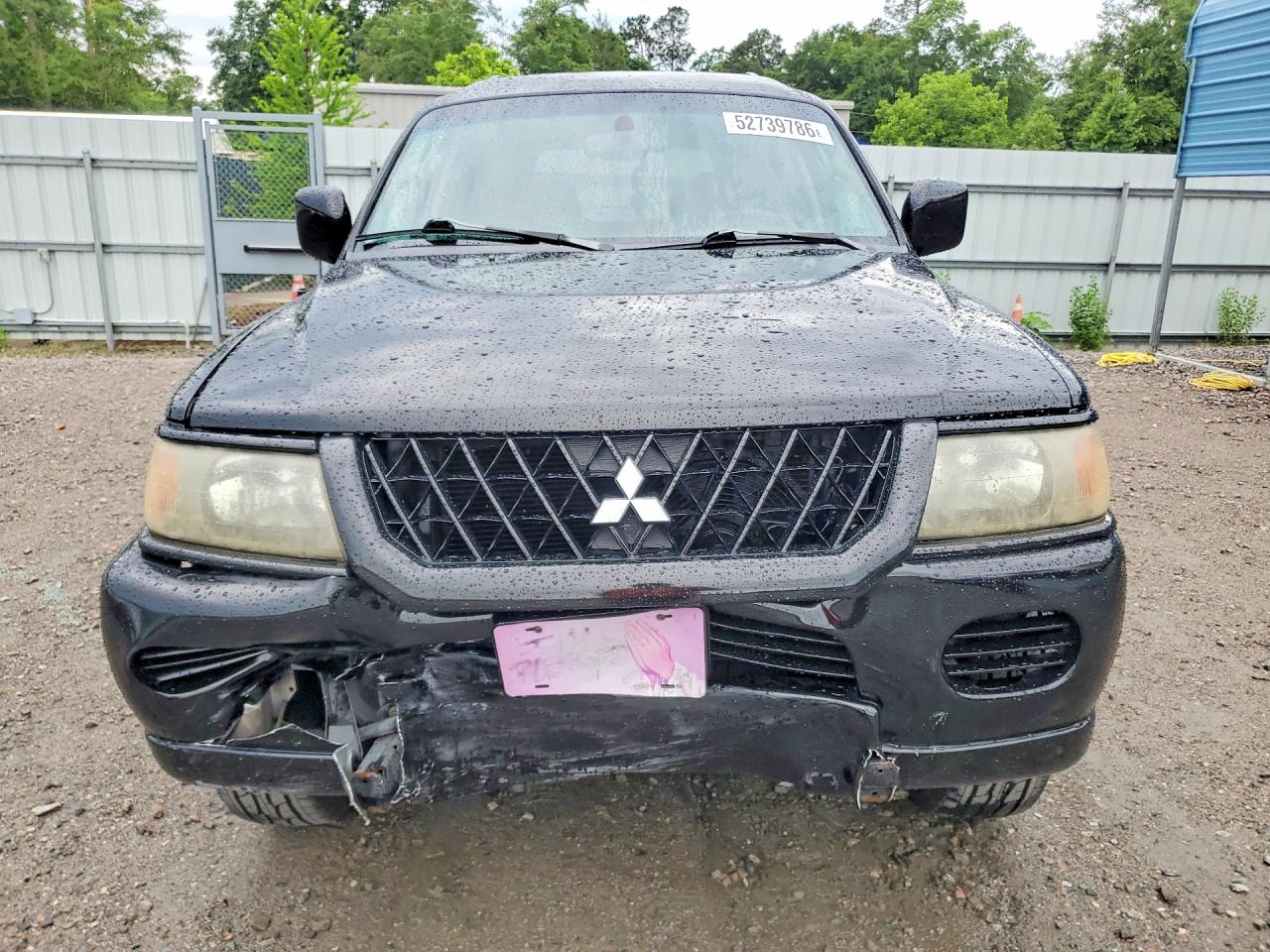 2004 Mitsubishi Montero Sport Es Black vin: JA4LS21RX4J001425