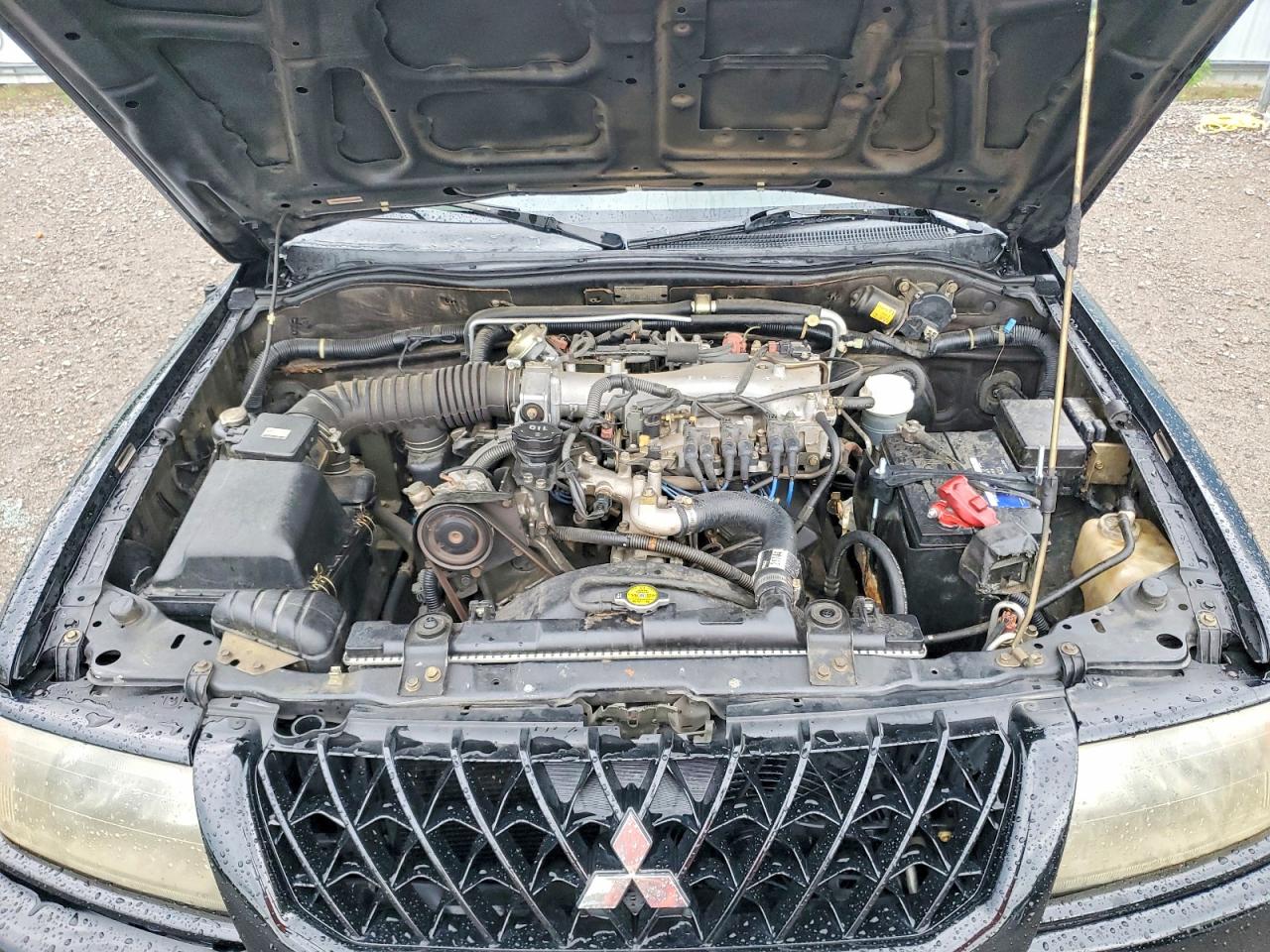 2004 Mitsubishi Montero Sport Es Black vin: JA4LS21RX4J001425