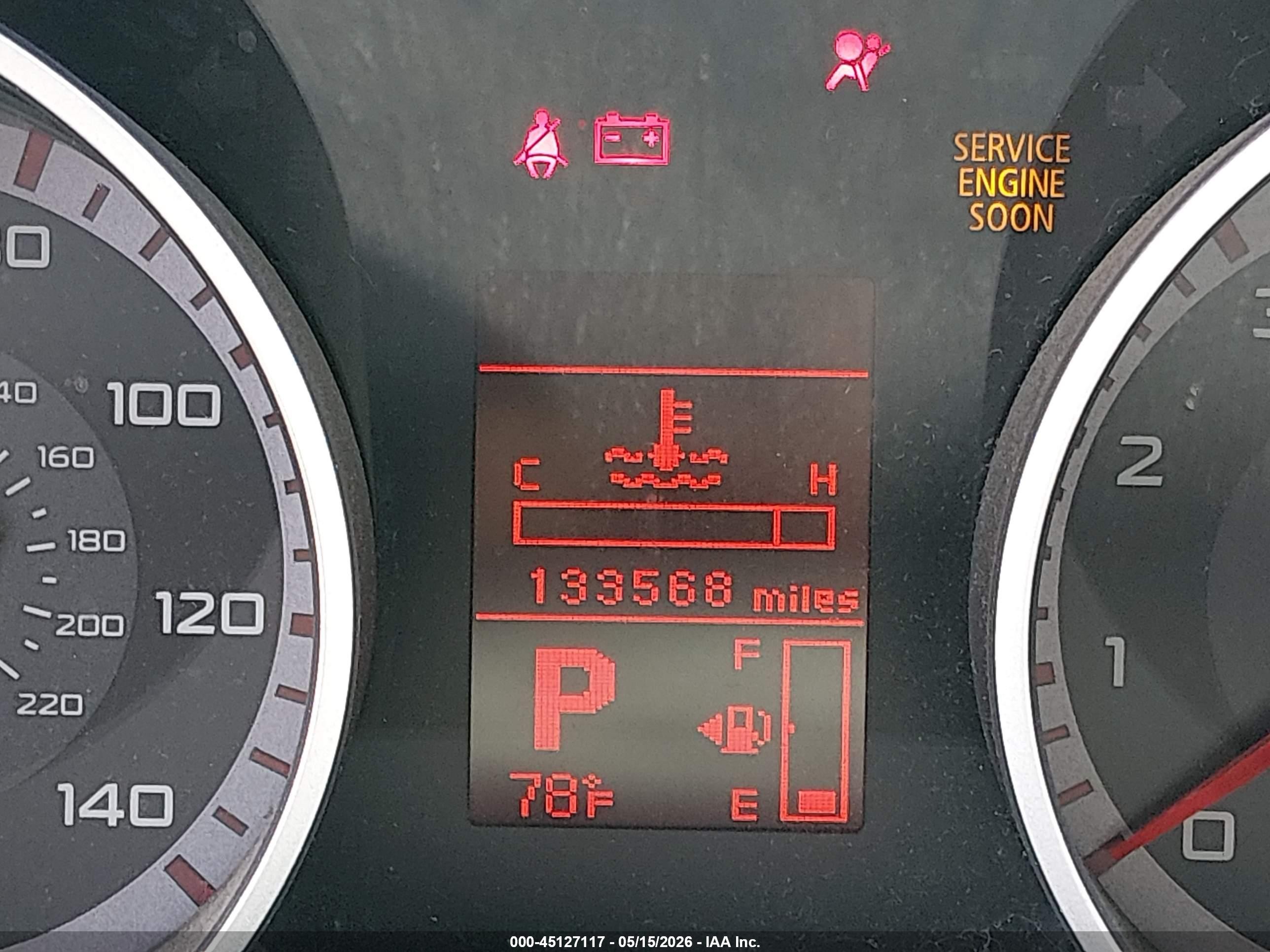 2008 Mitsubishi Outlander Es Black vin: JA4LS21W18Z009426