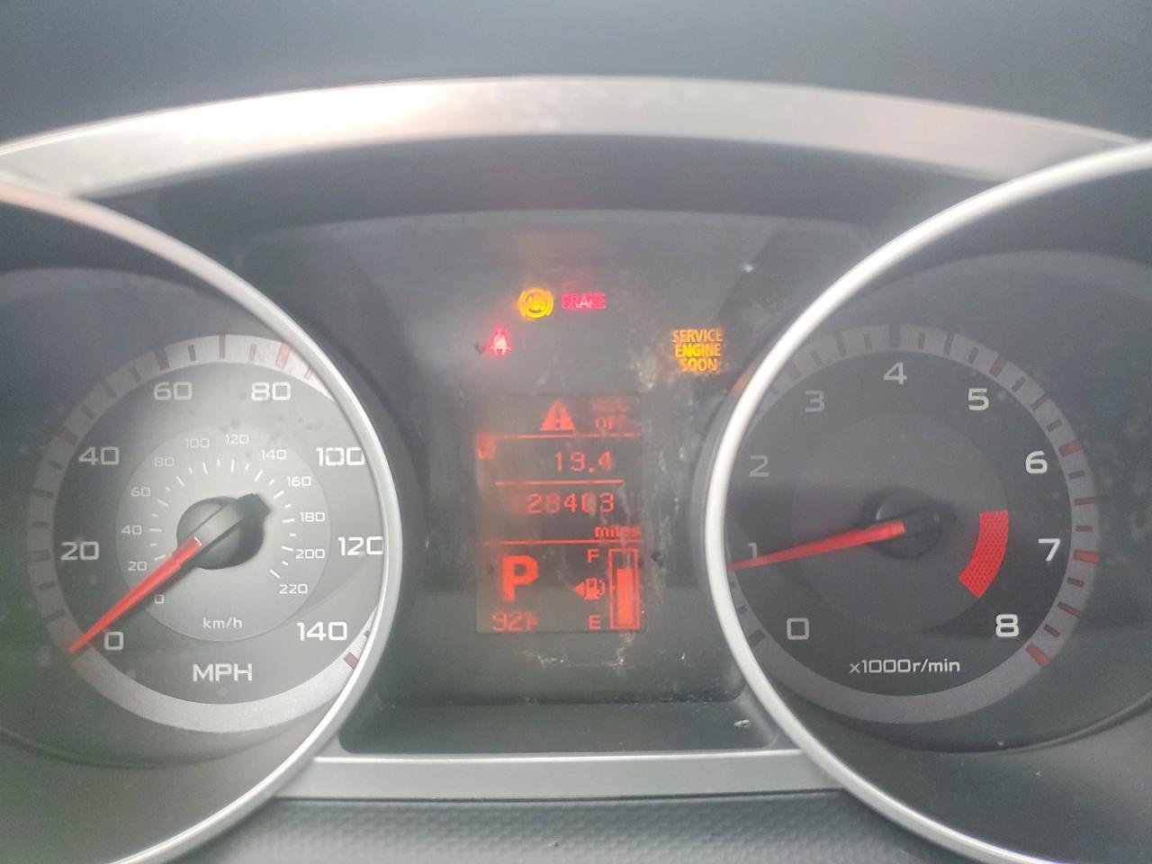 2009 Mitsubishi Outlander Es White vin: JA4LS21W49Z011186