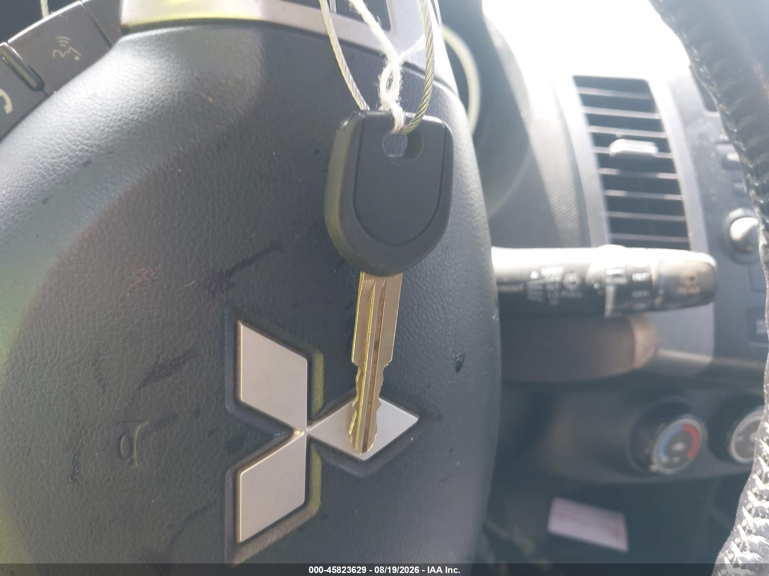 2008 Mitsubishi Outlander Es Black vin: JA4LS21W68Z009776