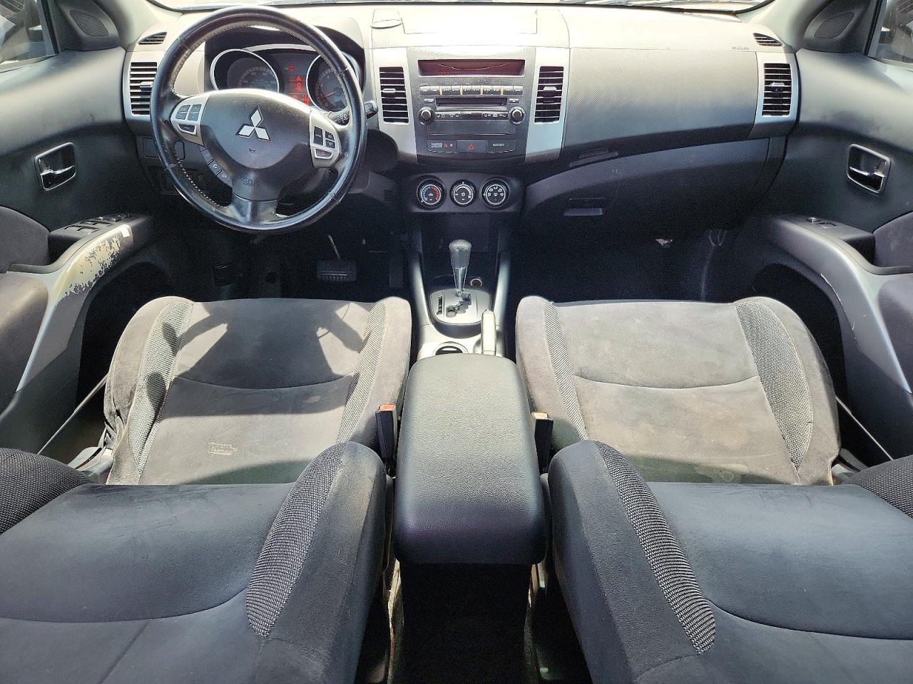 2009 Mitsubishi Outlander Es Gray vin: JA4LS21W79Z014826