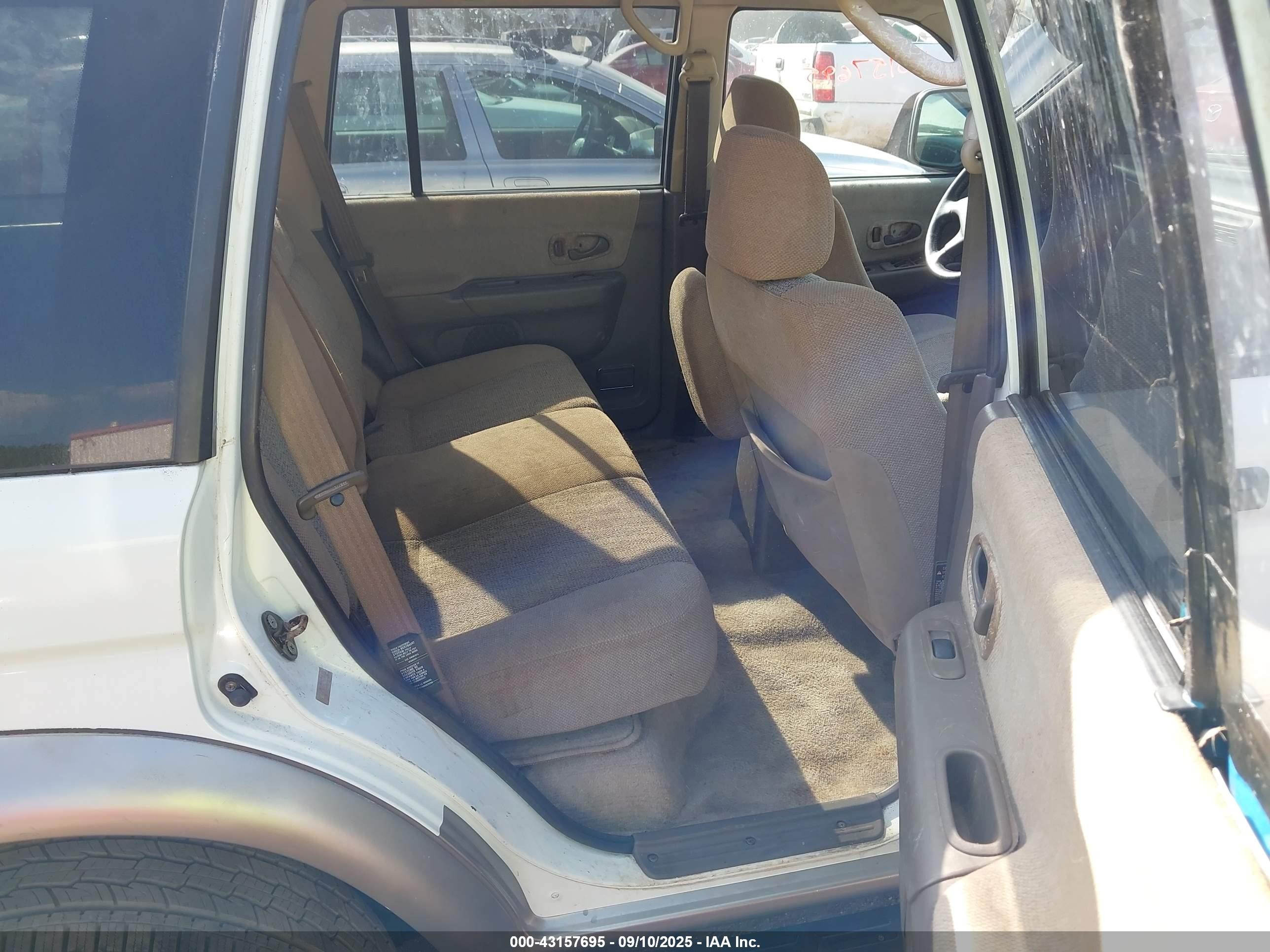 1999 Mitsubishi Montero Sport Ls/xls White vin: JA4LS31H1XP028950