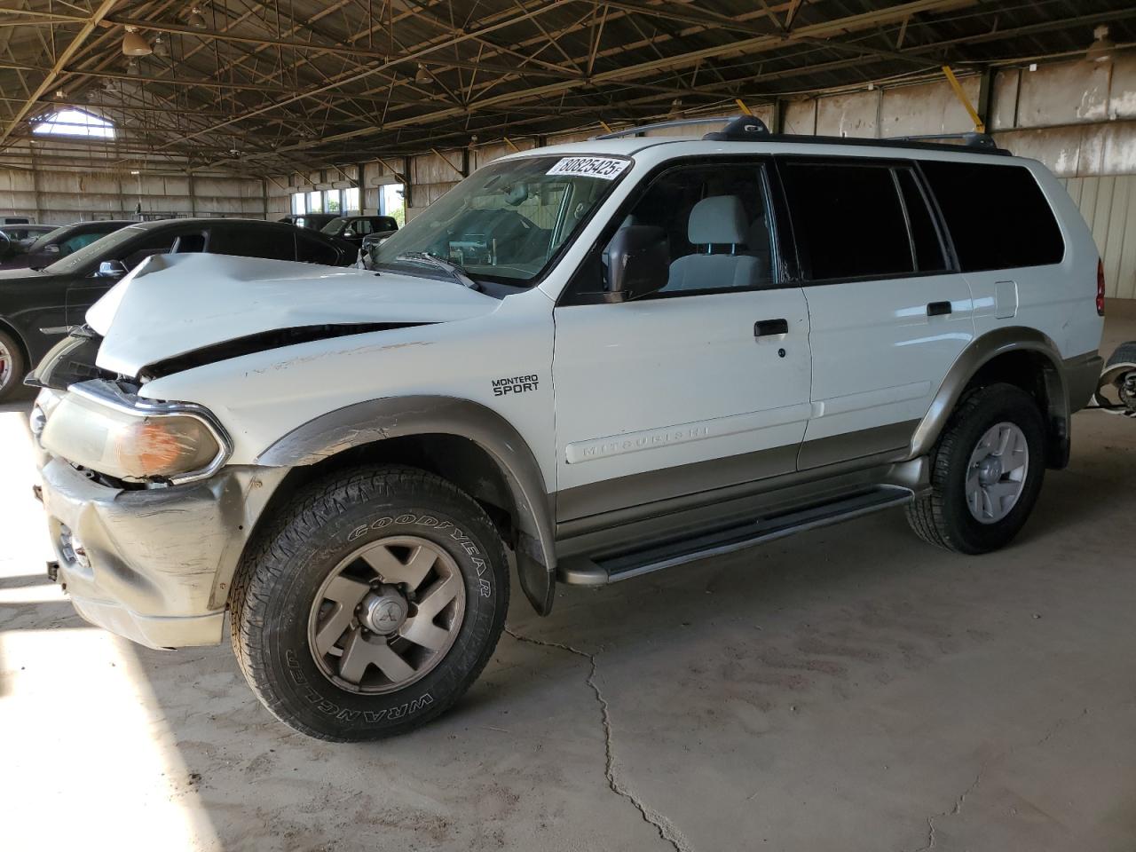 2000 Mitsubishi Montero Sport Ls White vin: JA4LS31H2YP808098