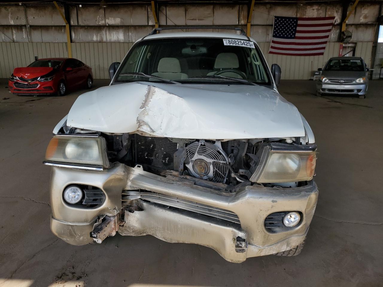 2000 Mitsubishi Montero Sport Ls White vin: JA4LS31H2YP808098