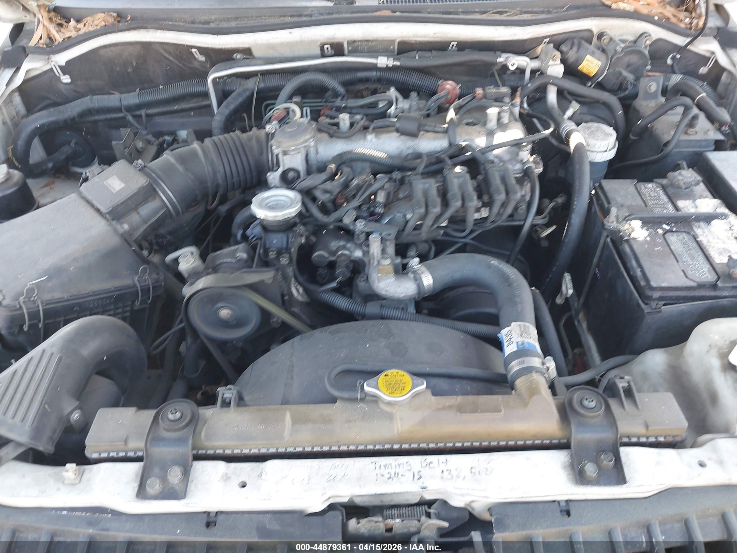 1999 Mitsubishi Montero Sport Ls/xls White vin: JA4LS31H5XP020608