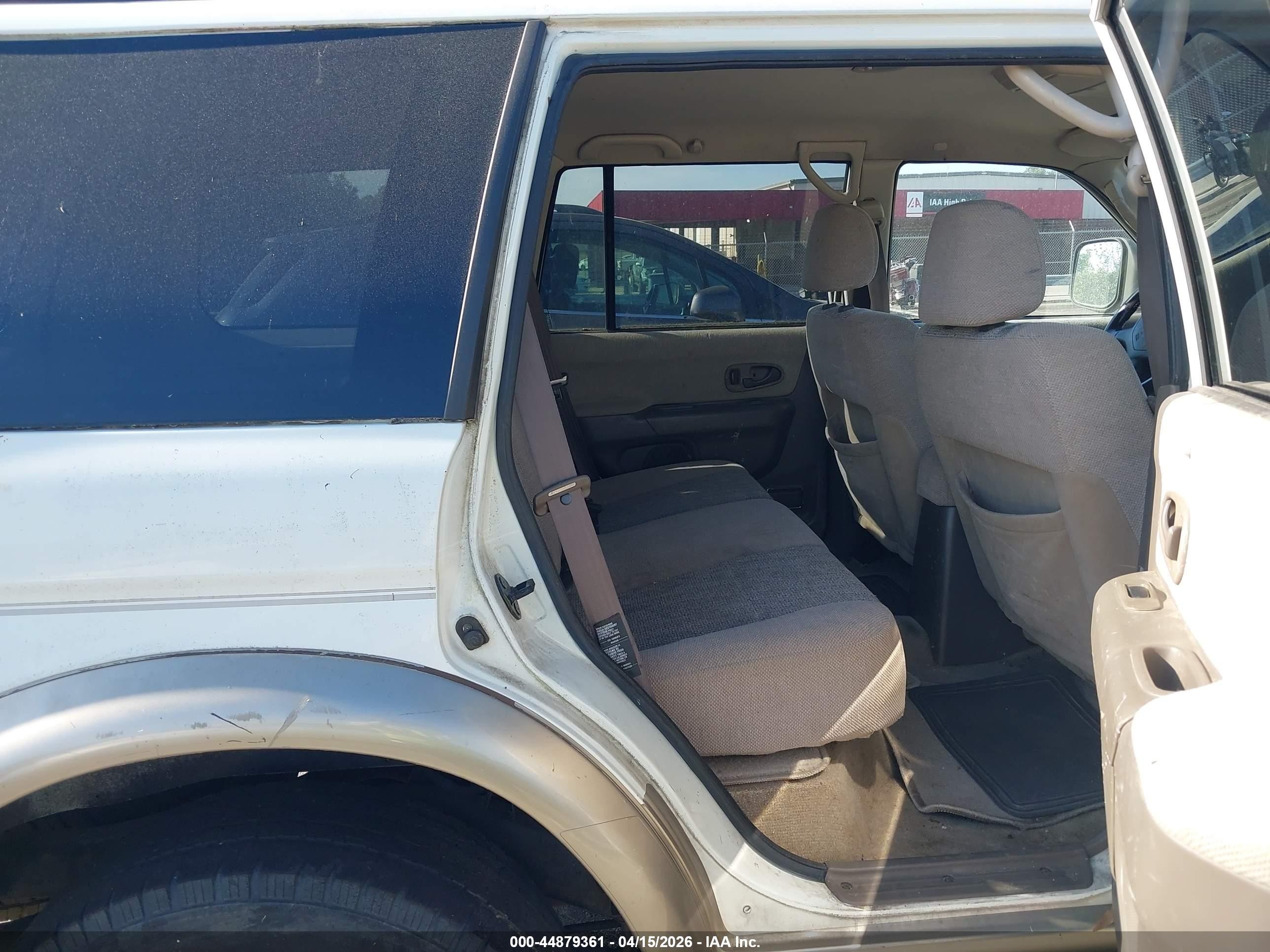 1999 Mitsubishi Montero Sport Ls/xls White vin: JA4LS31H5XP020608