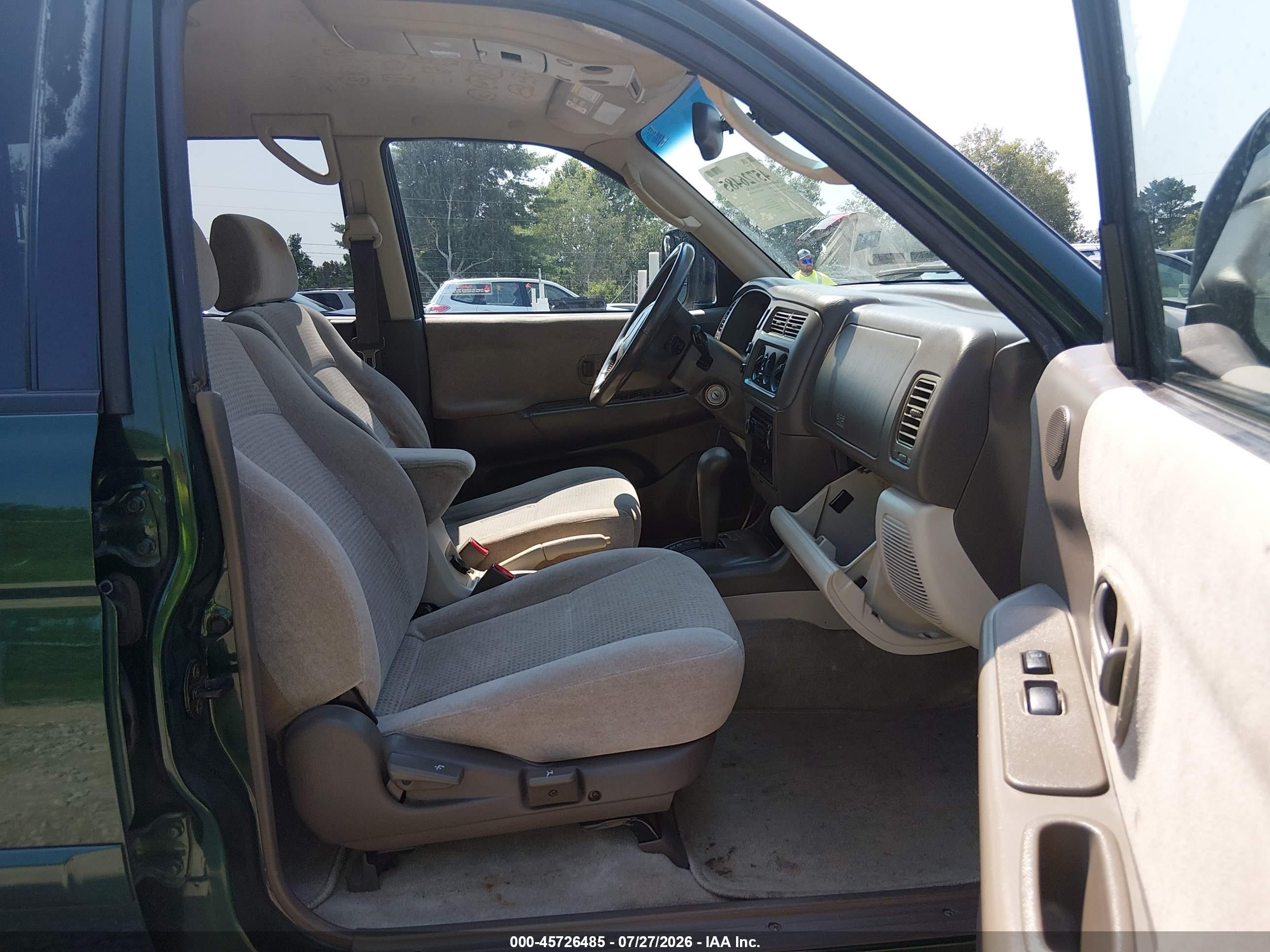 2000 Mitsubishi Montero Sport Ls/xls Green vin: JA4LS31H5YP010095
