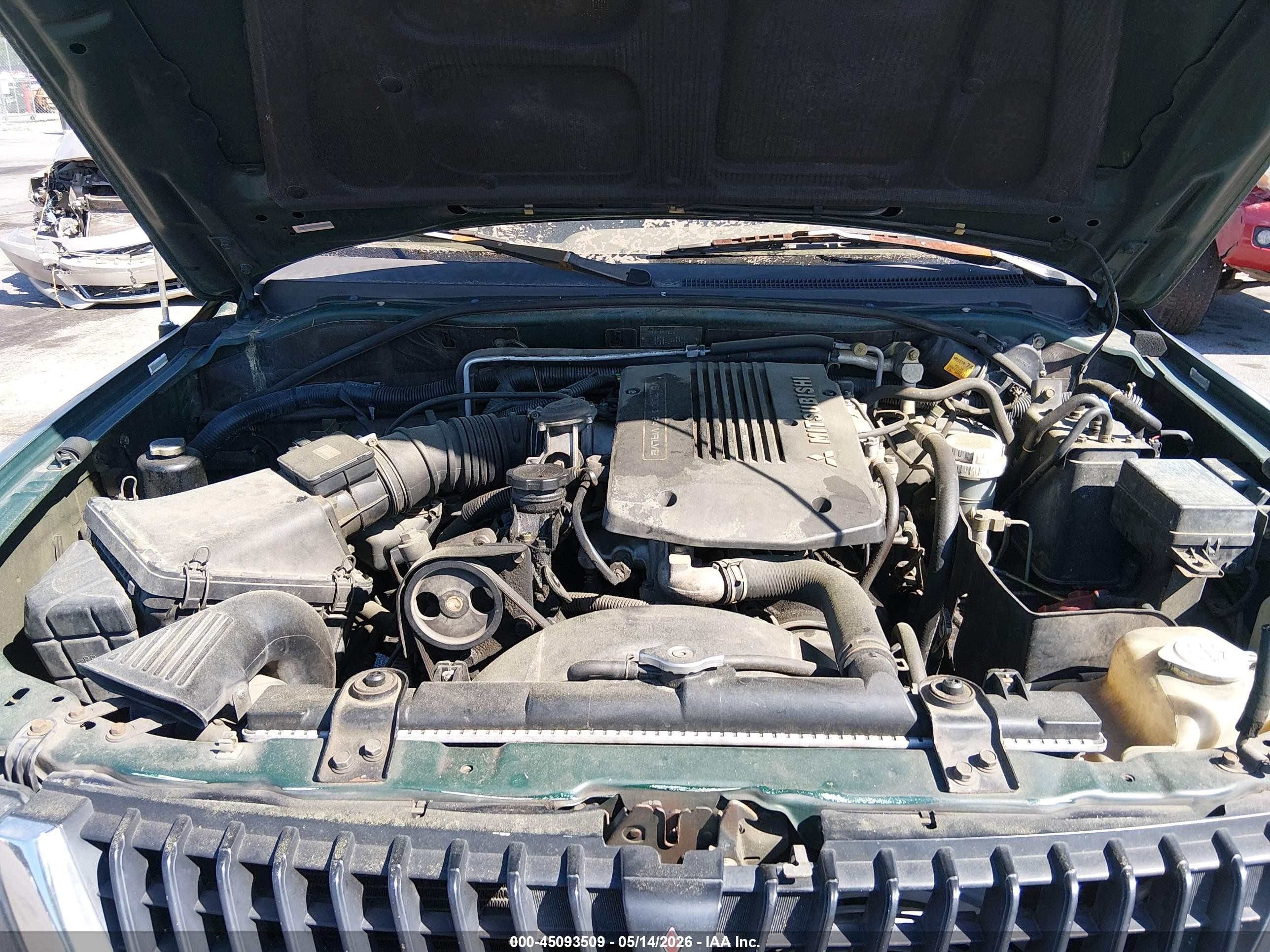 1999 Mitsubishi Montero Sport Ls/xls Green vin: JA4LS31H7XP031805