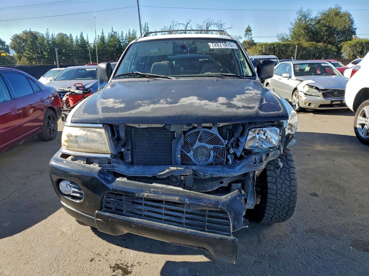 2000 Mitsubishi Montero Sport Ls White vin: JA4LS31H7YP808971