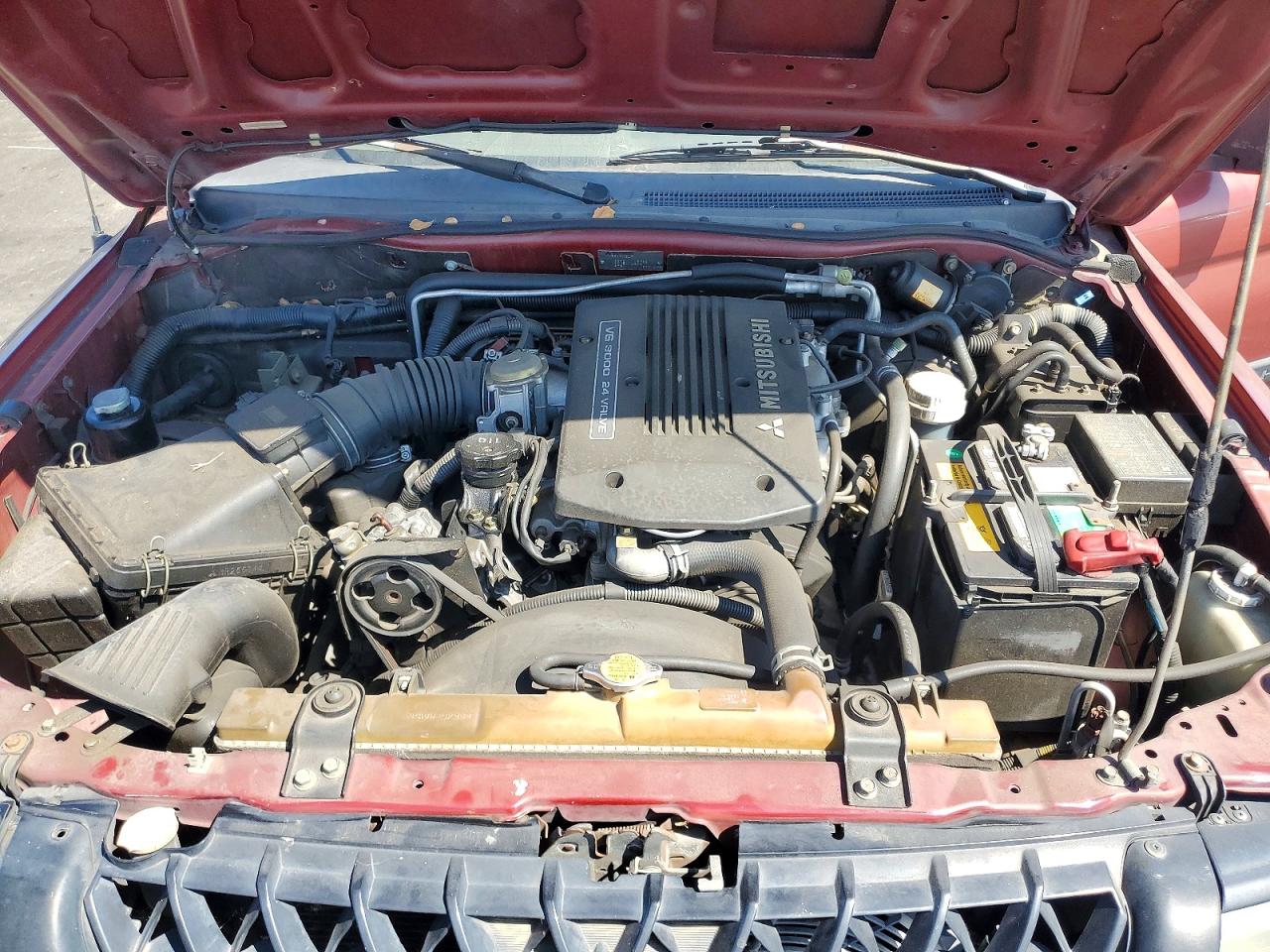 2000 Mitsubishi Montero Sport Ls Burgundy vin: JA4LS31H9YP055508