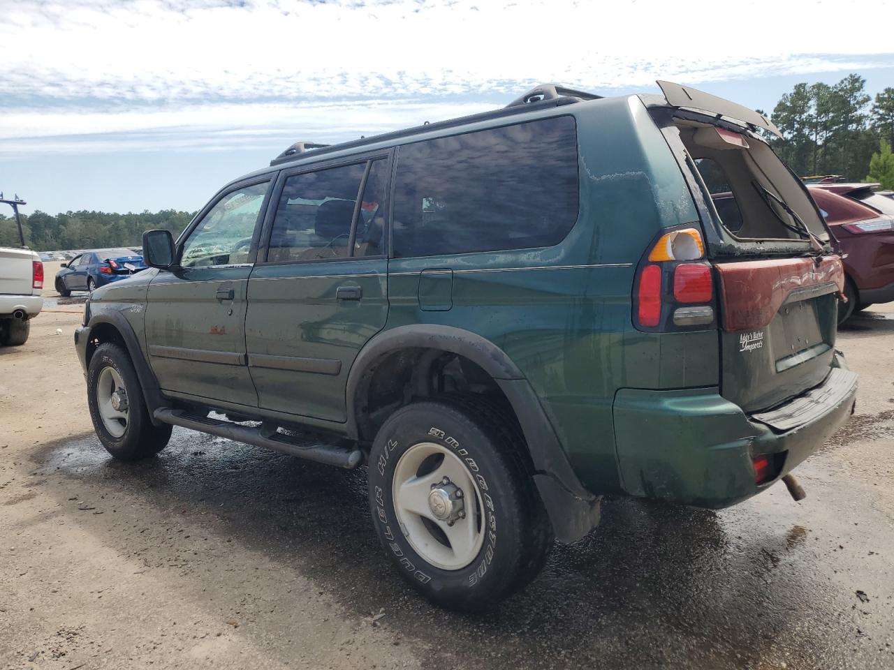 2000 Mitsubishi Montero Sport Ls Green vin: JA4LS31HXYP014918