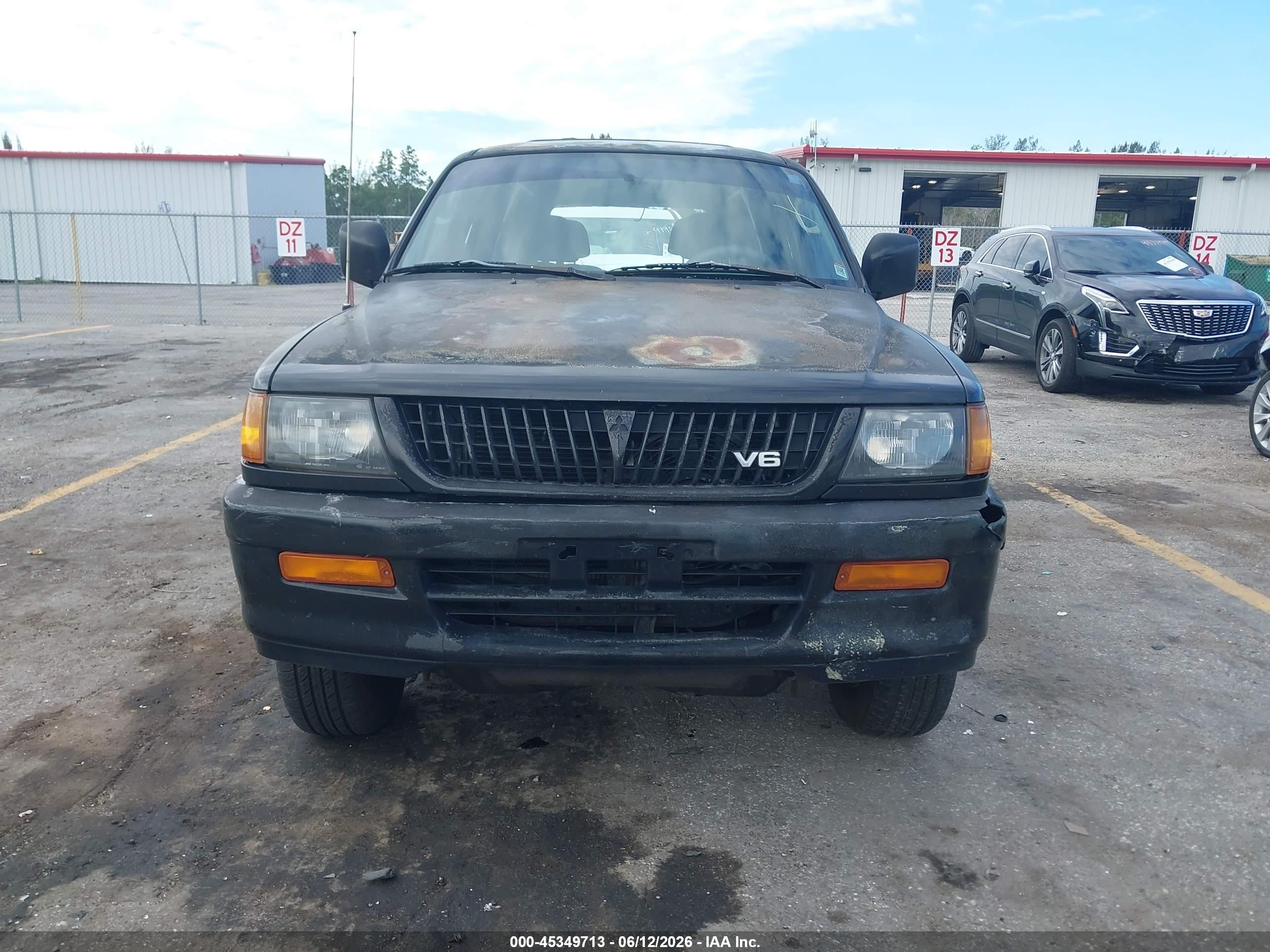 1998 Mitsubishi Montero Sport Ls Black vin: JA4LS31P3WP016417