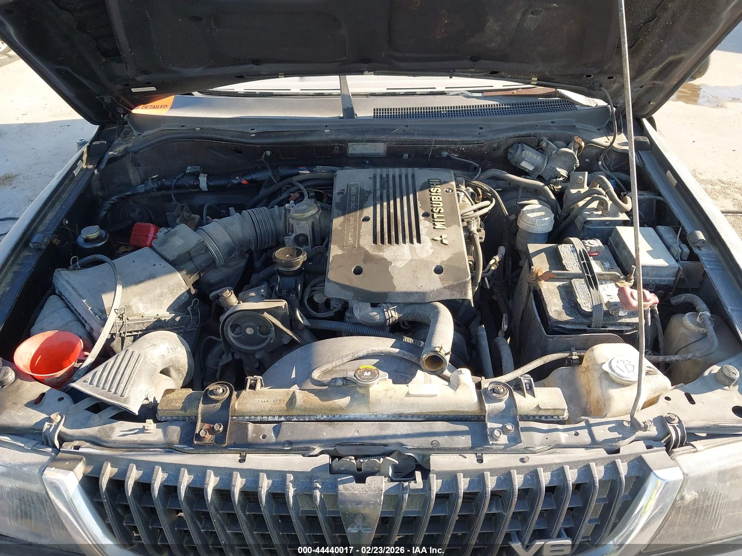 1998 Mitsubishi Montero Sport Ls Black vin: JA4LS31P3WP036490