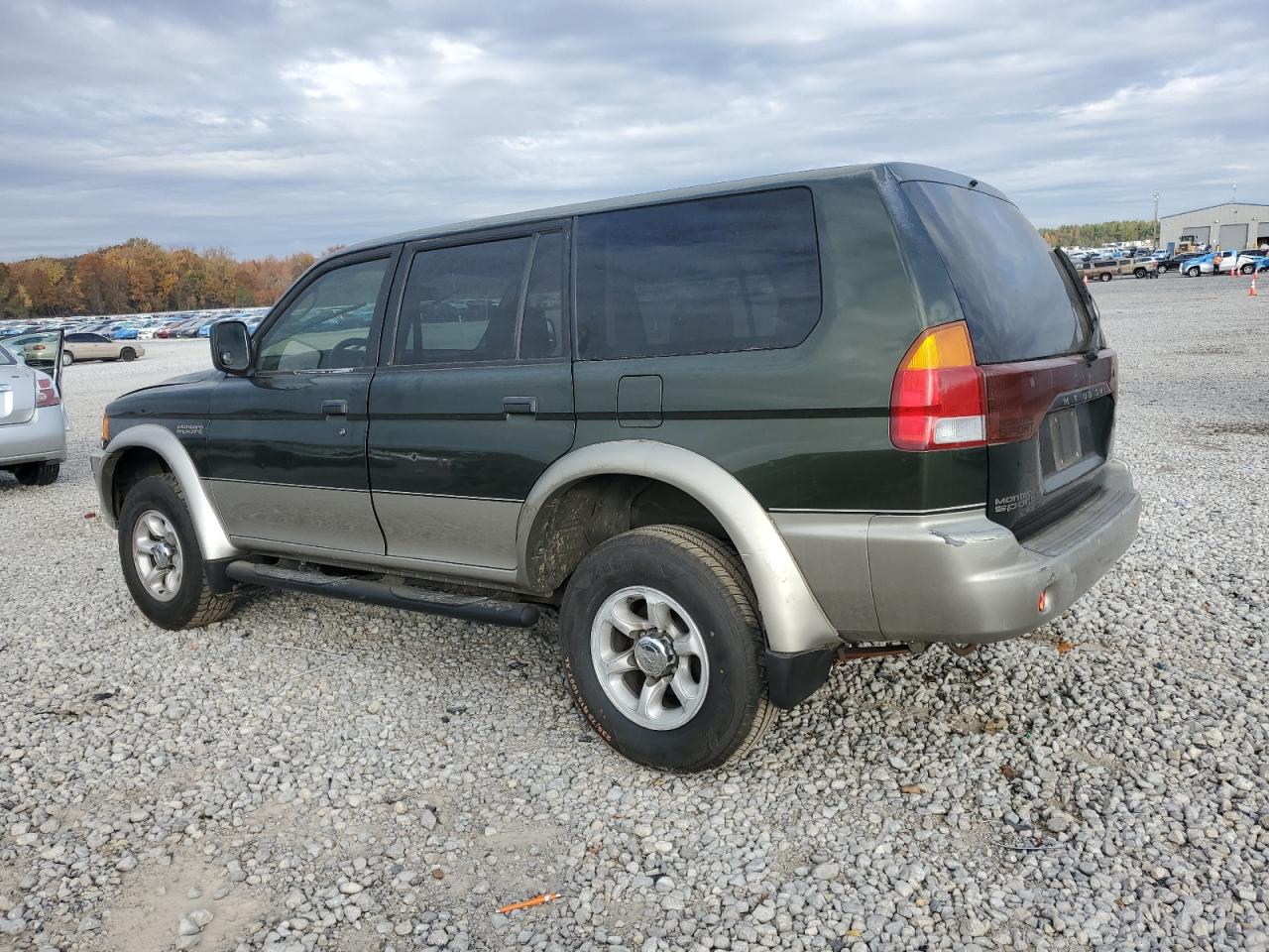 1998 Mitsubishi Montero Sport Ls Green vin: JA4LS31P7WP020874