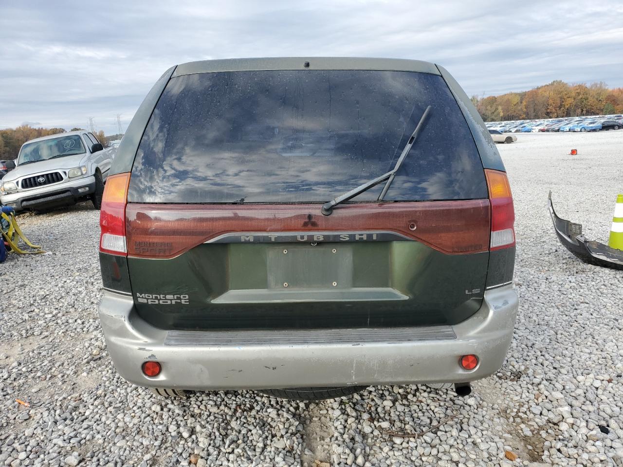 1998 Mitsubishi Montero Sport Ls Green vin: JA4LS31P7WP020874