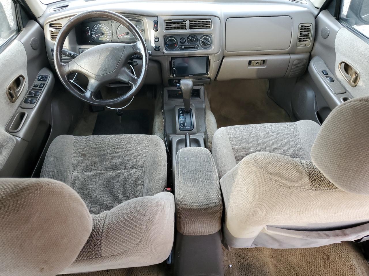 1998 Mitsubishi Montero Sport Ls Green vin: JA4LS31P7WP020874