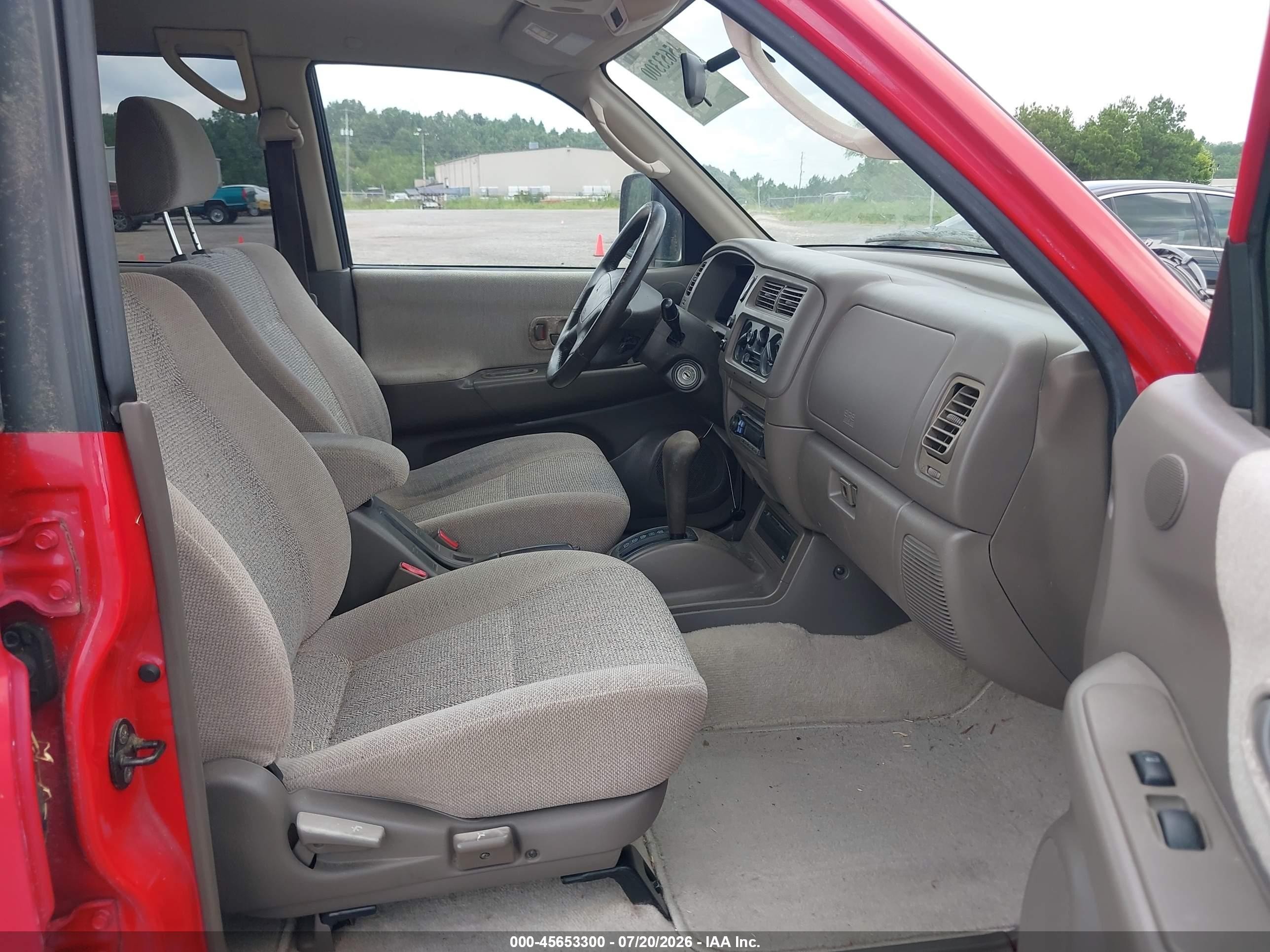 1998 Mitsubishi Montero Sport Ls Red vin: JA4LS31PXWP031044