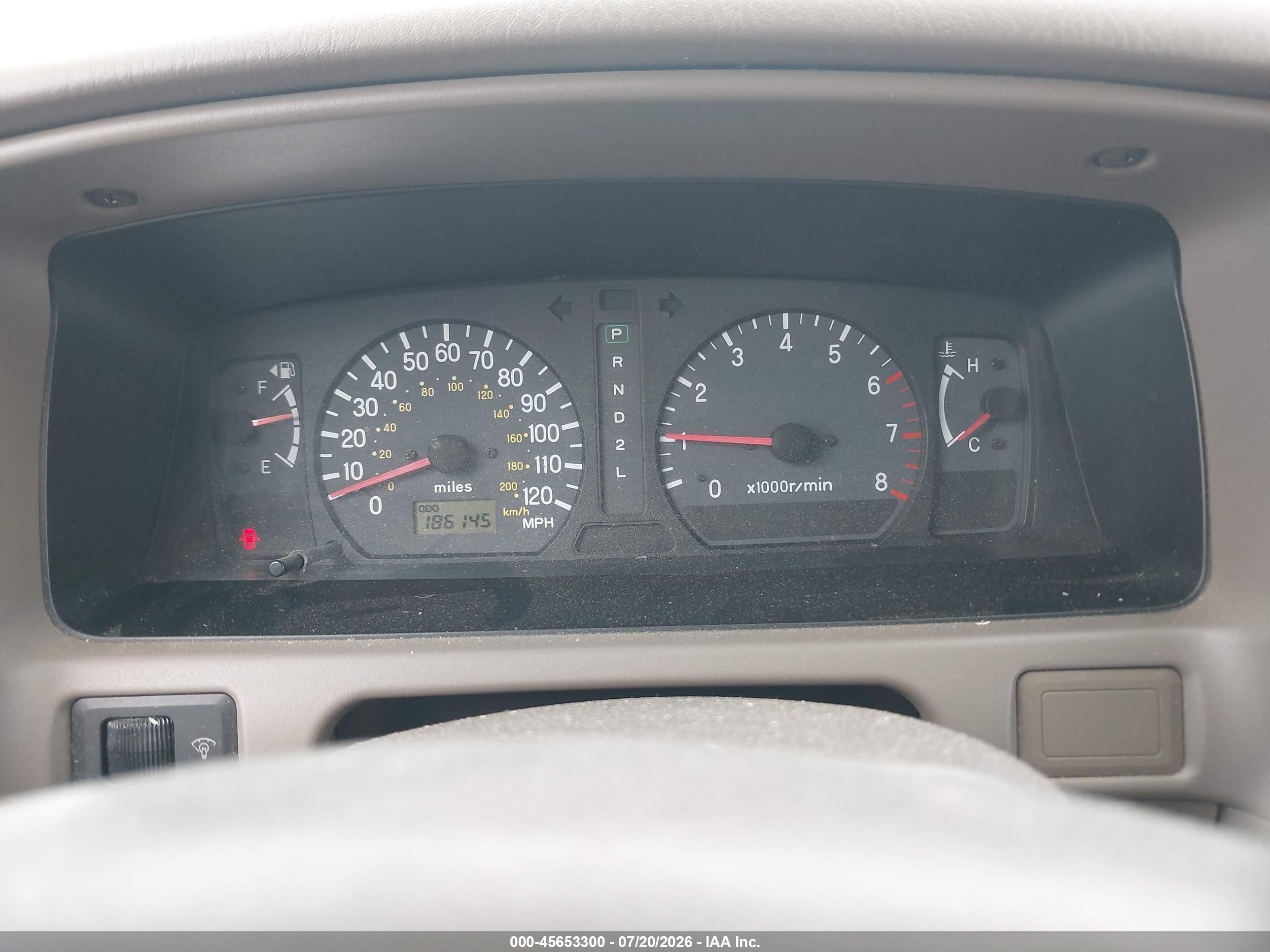 1998 Mitsubishi Montero Sport Ls Red vin: JA4LS31PXWP031044