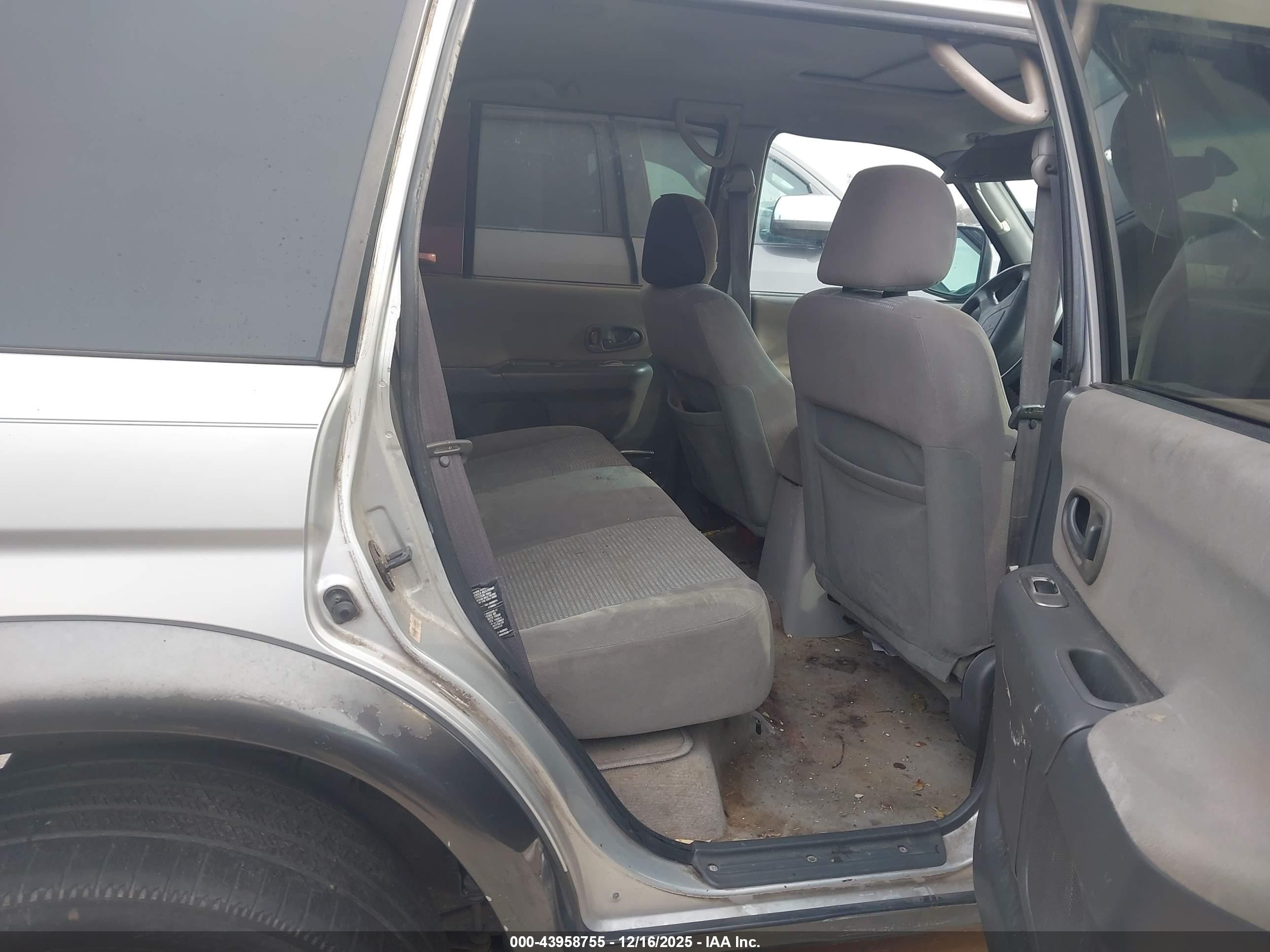 2002 Mitsubishi Montero Sport Xls Silver vin: JA4LS31R12J031321