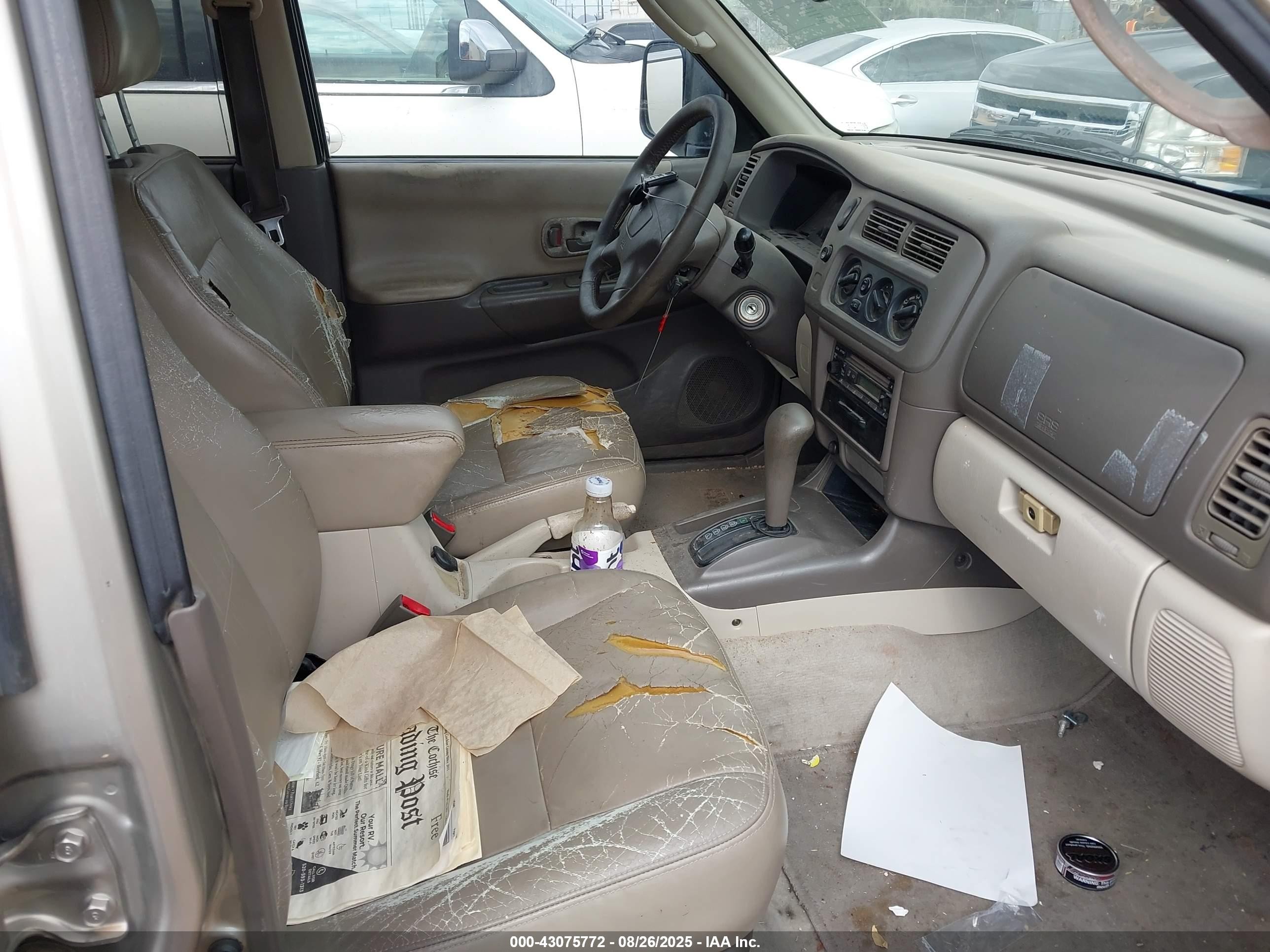 2002 Mitsubishi Montero Sport Xls Золотой vin: JA4LS31R52P002031