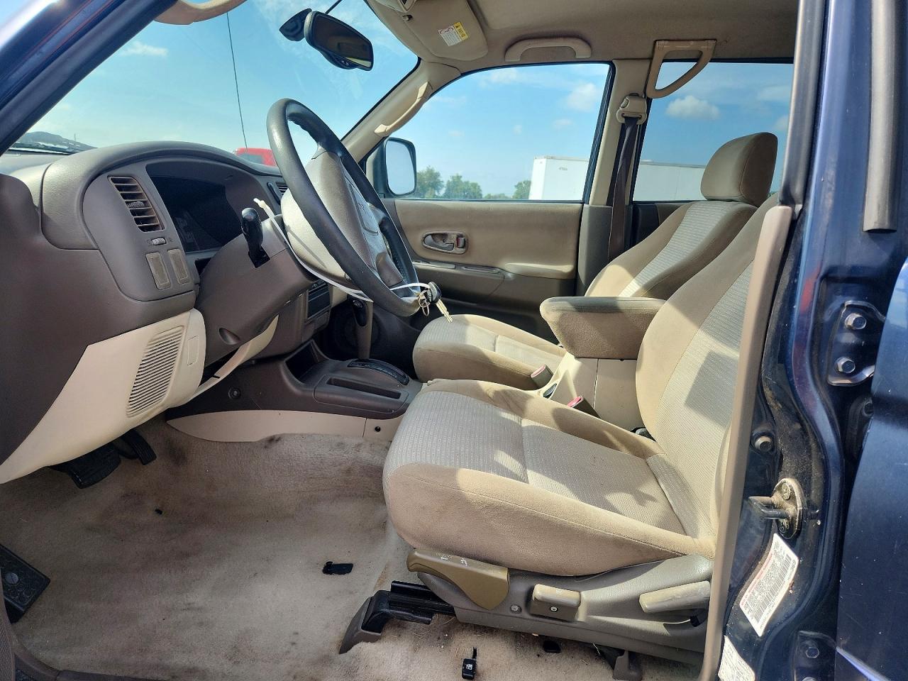 2002 Mitsubishi Montero Sport Xls Blue vin: JA4LS31R62J055355