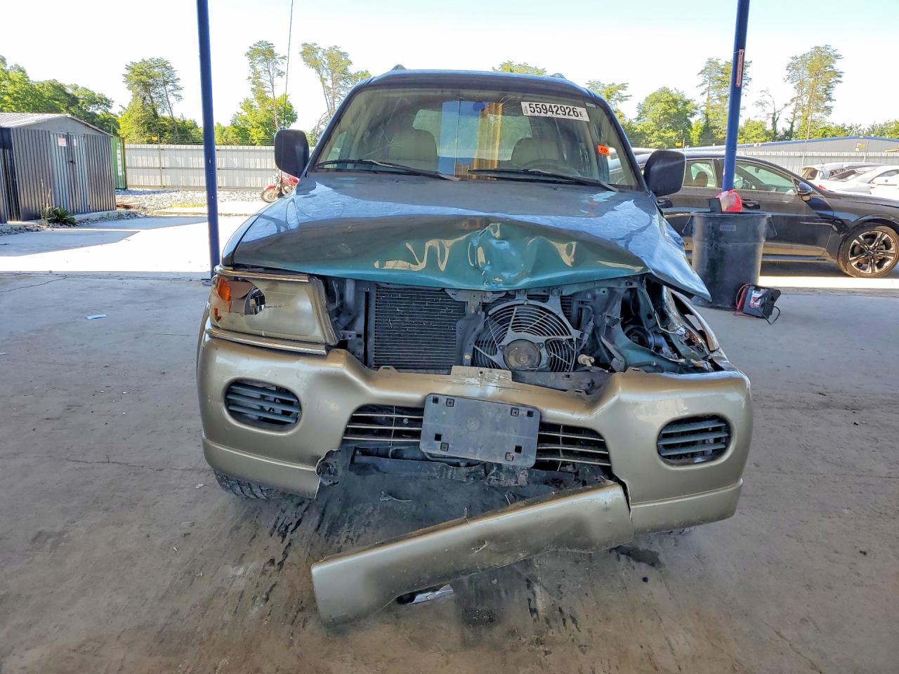 2003 Mitsubishi Montero Sport Xls Teal vin: JA4LS31R63J040436