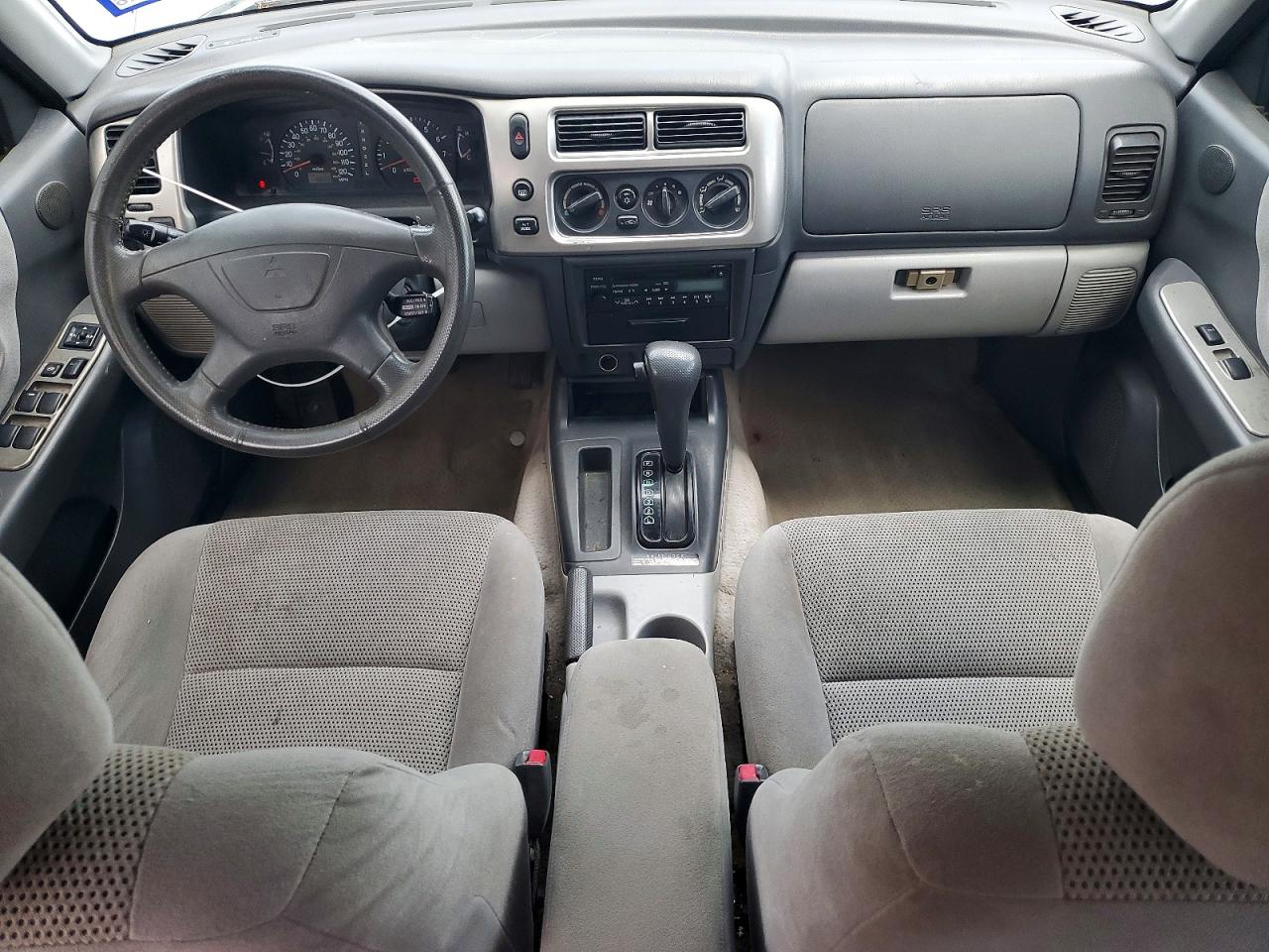 2001 Mitsubishi Montero Sport Xs Silver vin: JA4LS31R71P054436