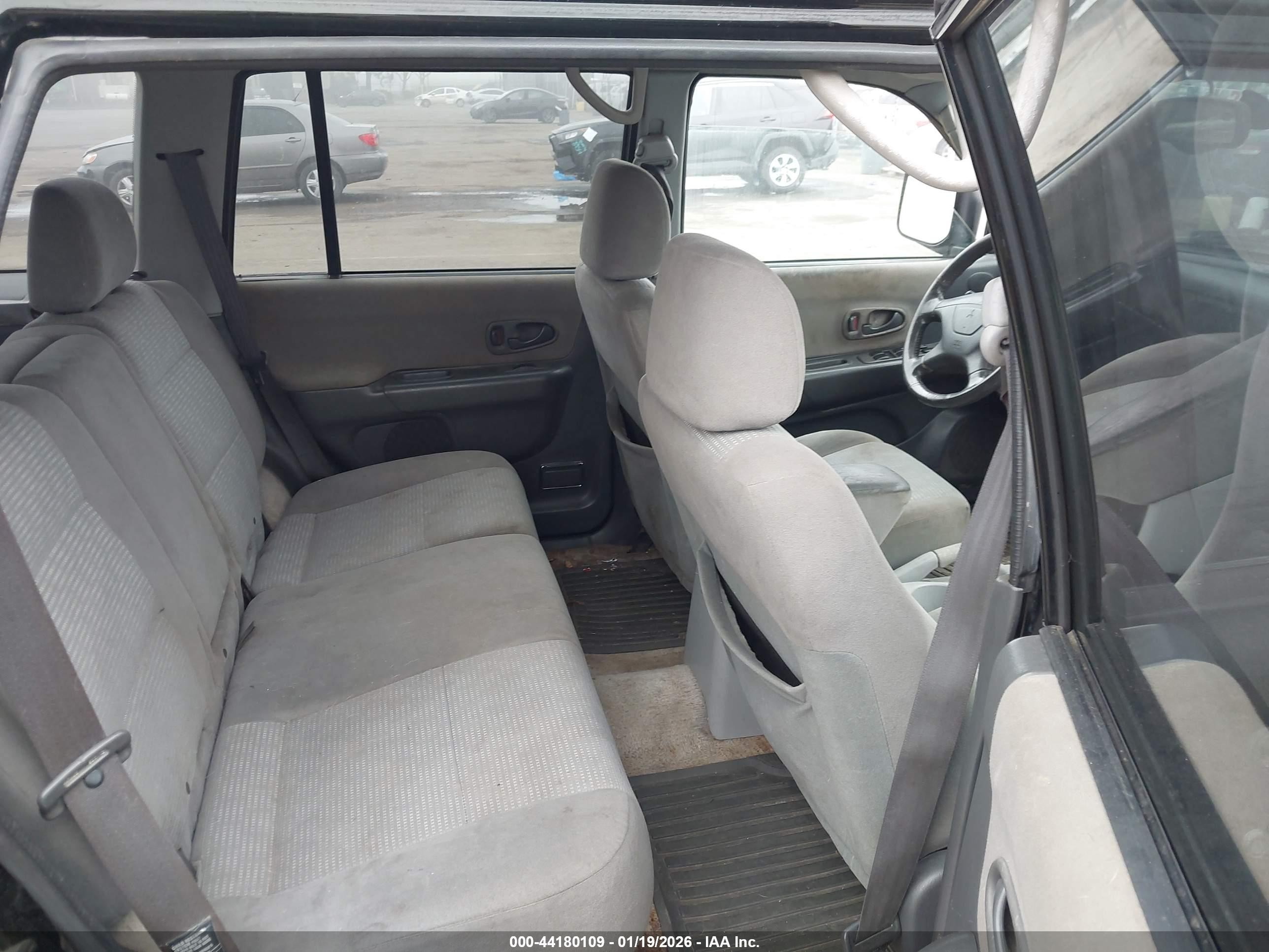 2002 Mitsubishi Montero Sport Xls Black vin: JA4LS31R72J008786