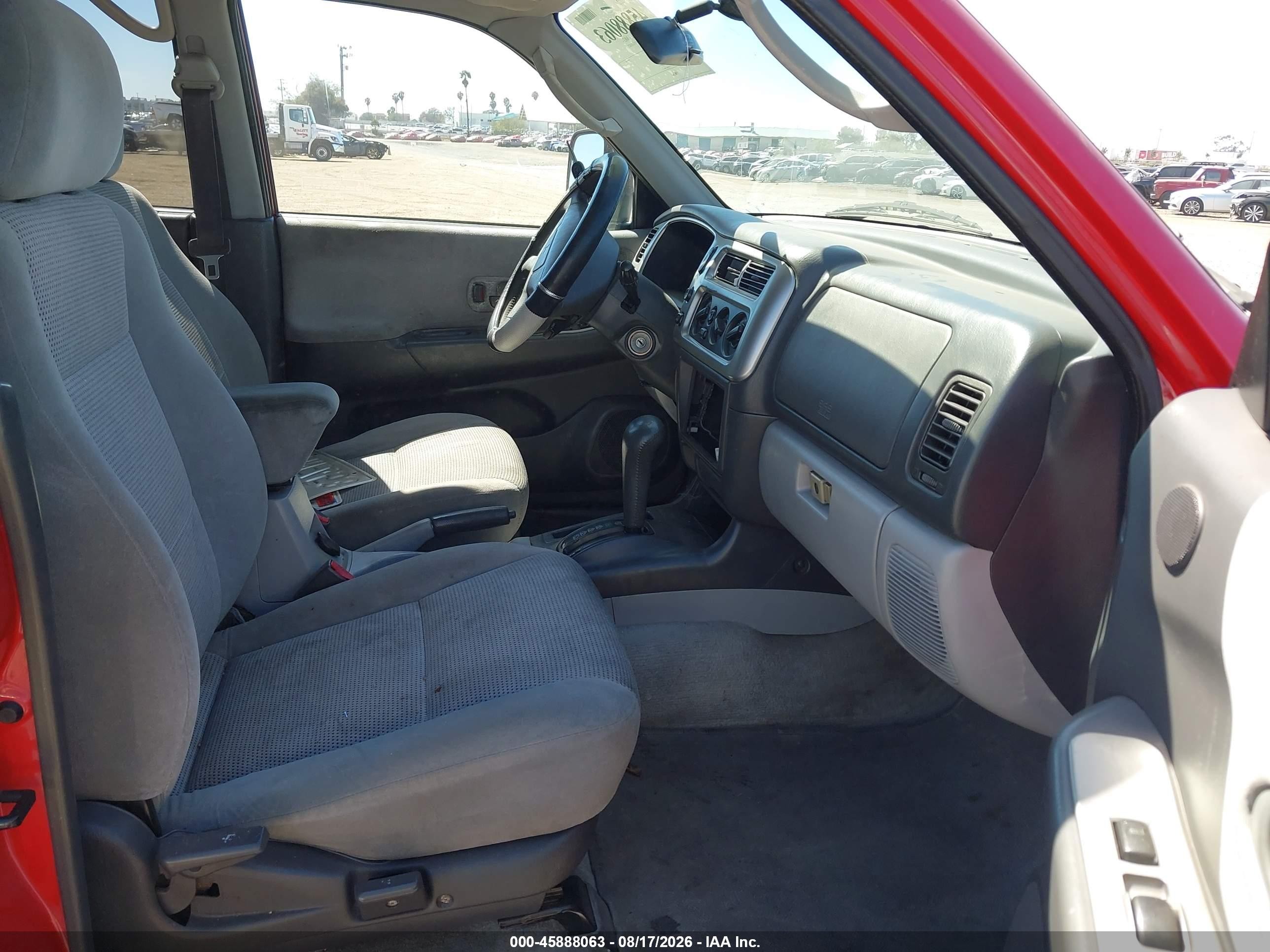 2001 Mitsubishi Montero Sport 3.5/xls Red vin: JA4LS31R81P061444