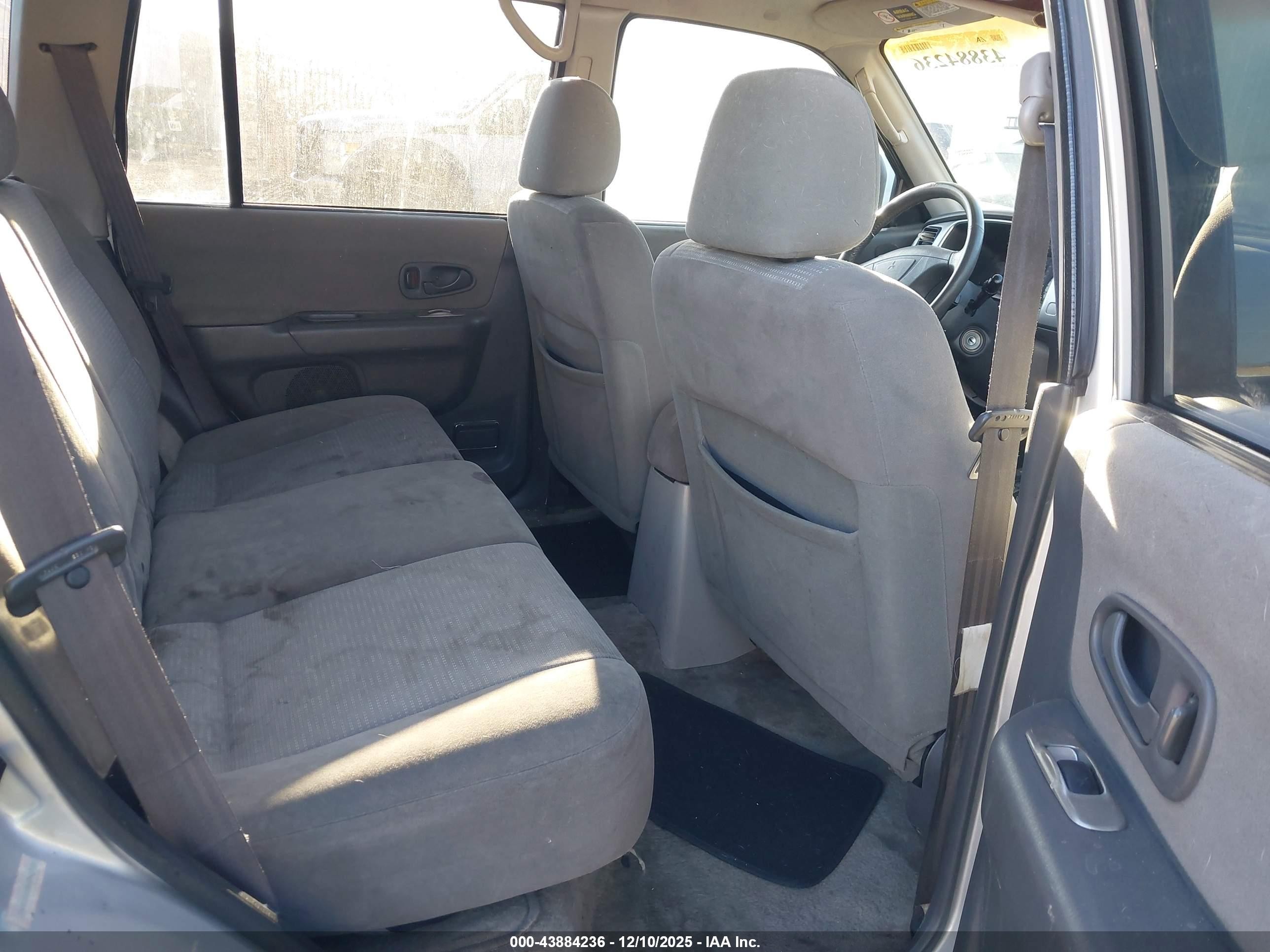 2002 Mitsubishi Montero Sport Xls Silver vin: JA4LS31R92J047735