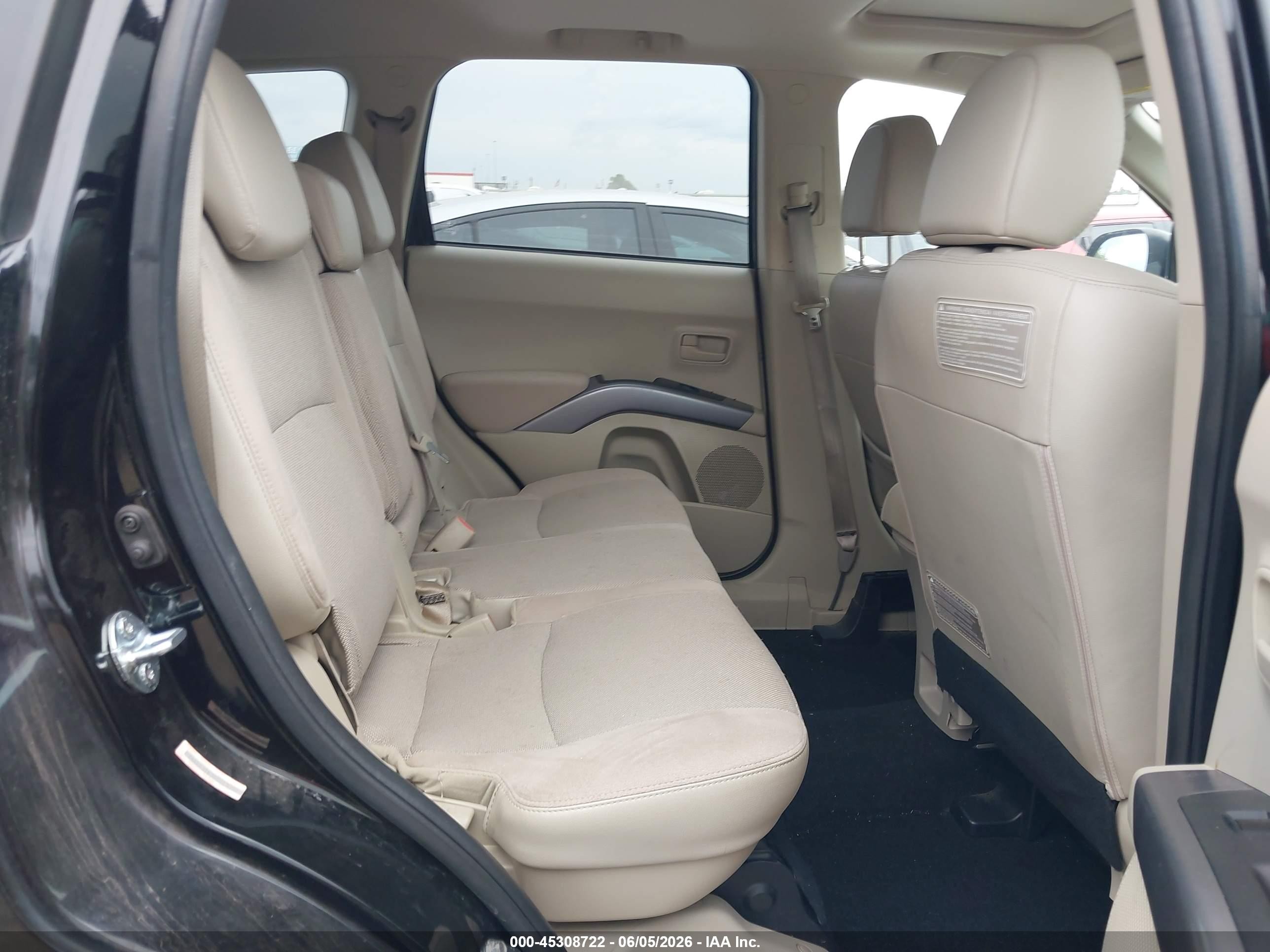 2008 Mitsubishi Outlander Se Black vin: JA4LS31W38Z013080
