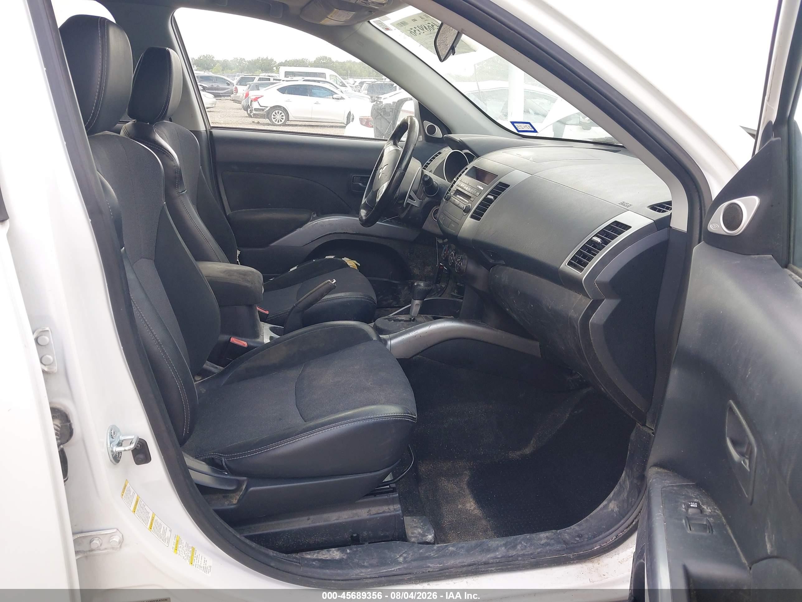 2008 Mitsubishi Outlander Se White vin: JA4LS31W78Z011252