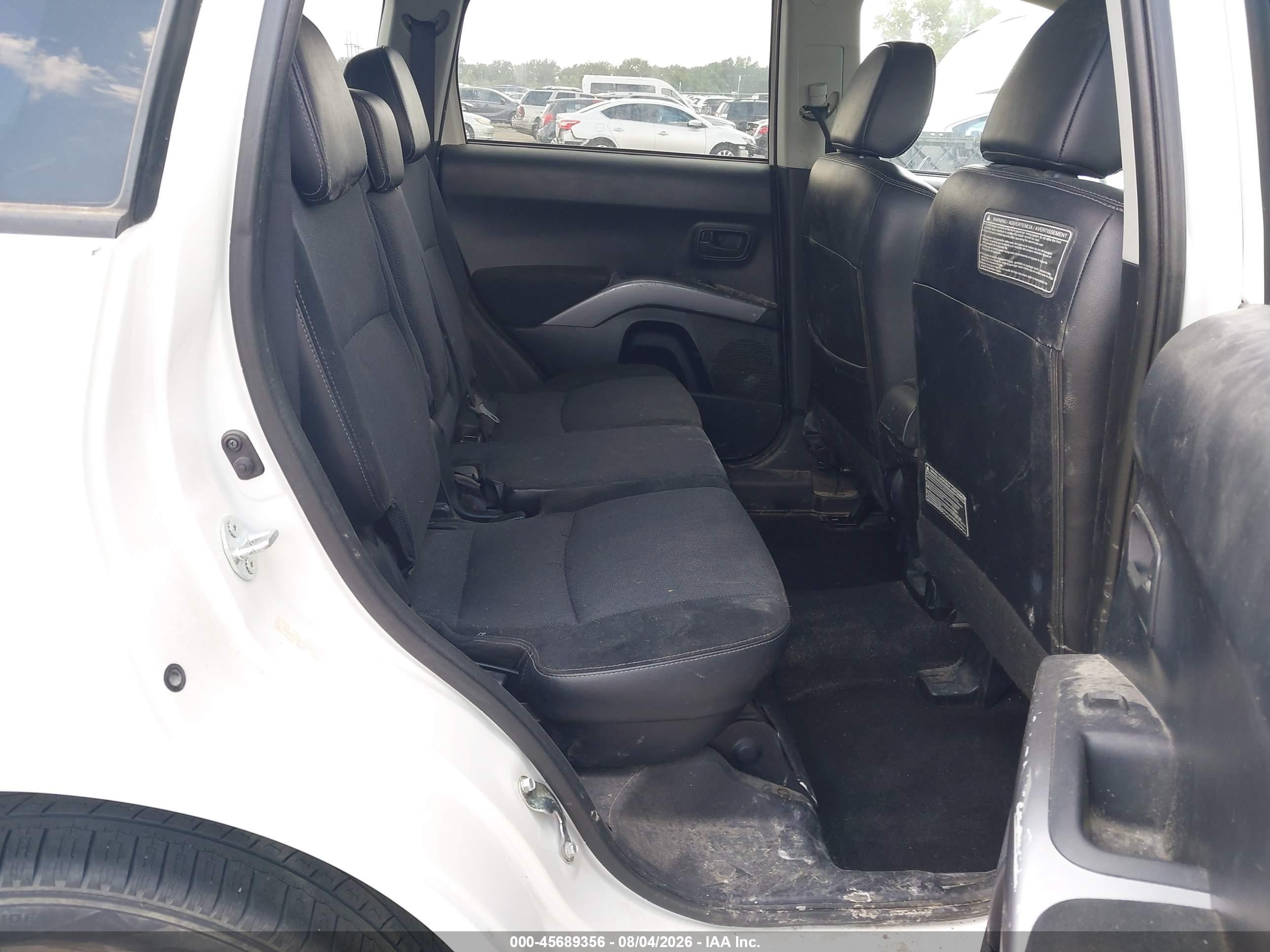2008 Mitsubishi Outlander Se White vin: JA4LS31W78Z011252