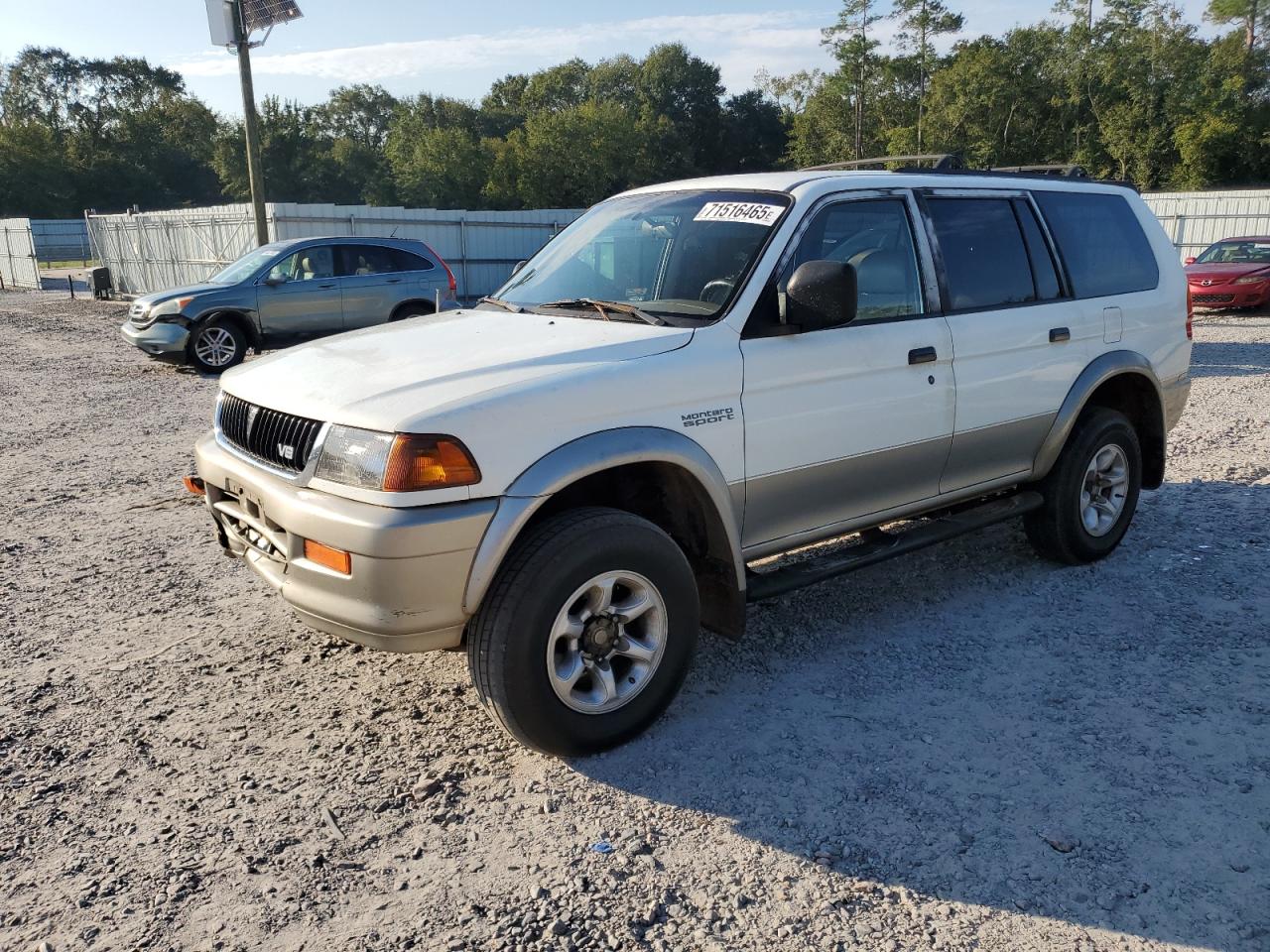 1998 Mitsubishi Montero Sport Xls White vin: JA4LS41P0WP029308