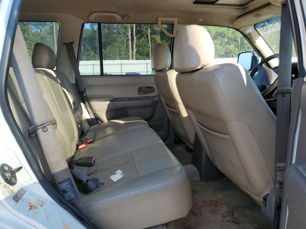 1998 Mitsubishi Montero Sport Xls White vin: JA4LS41P0WP029308