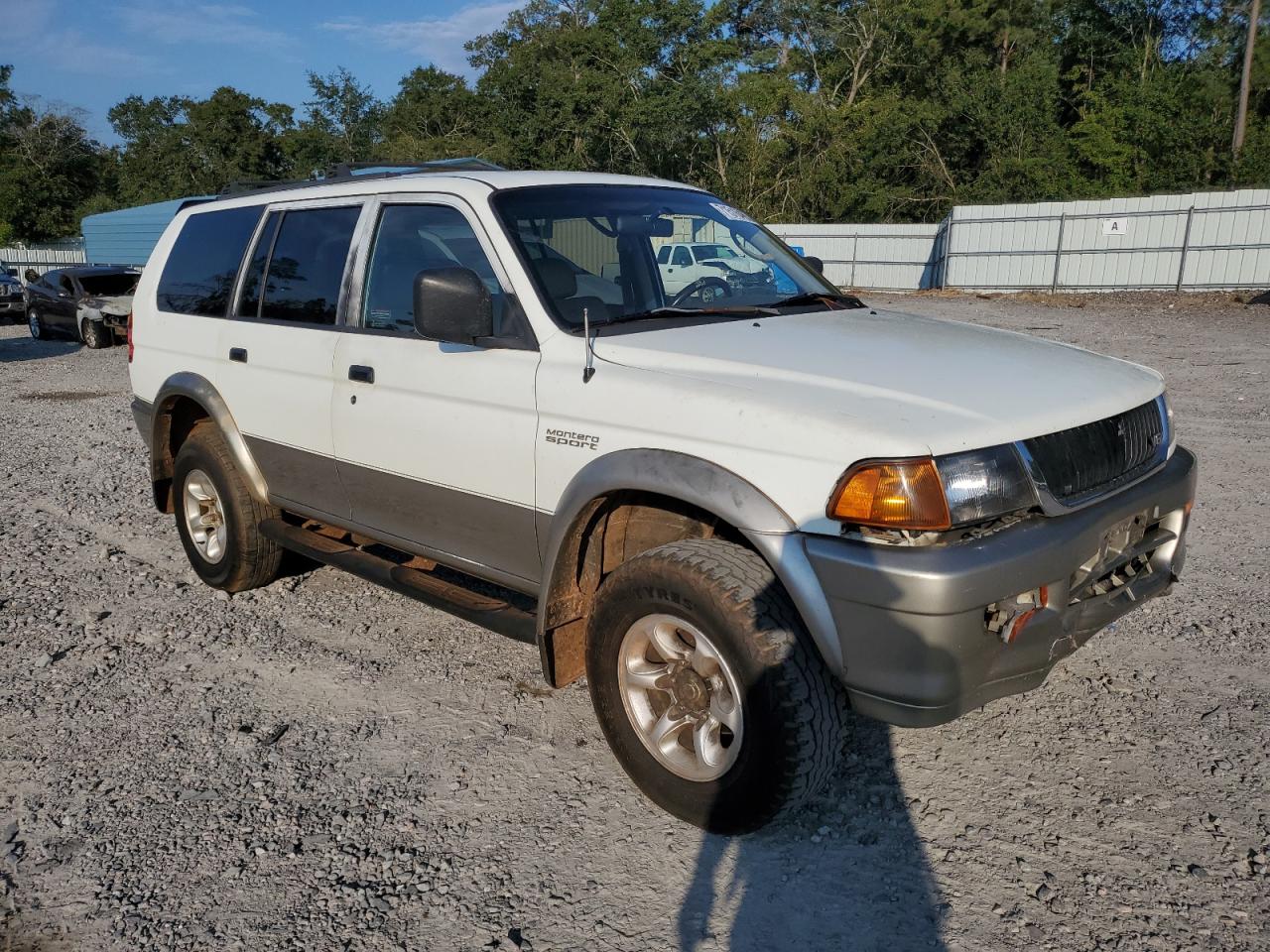 1998 Mitsubishi Montero Sport Xls White vin: JA4LS41P0WP029308