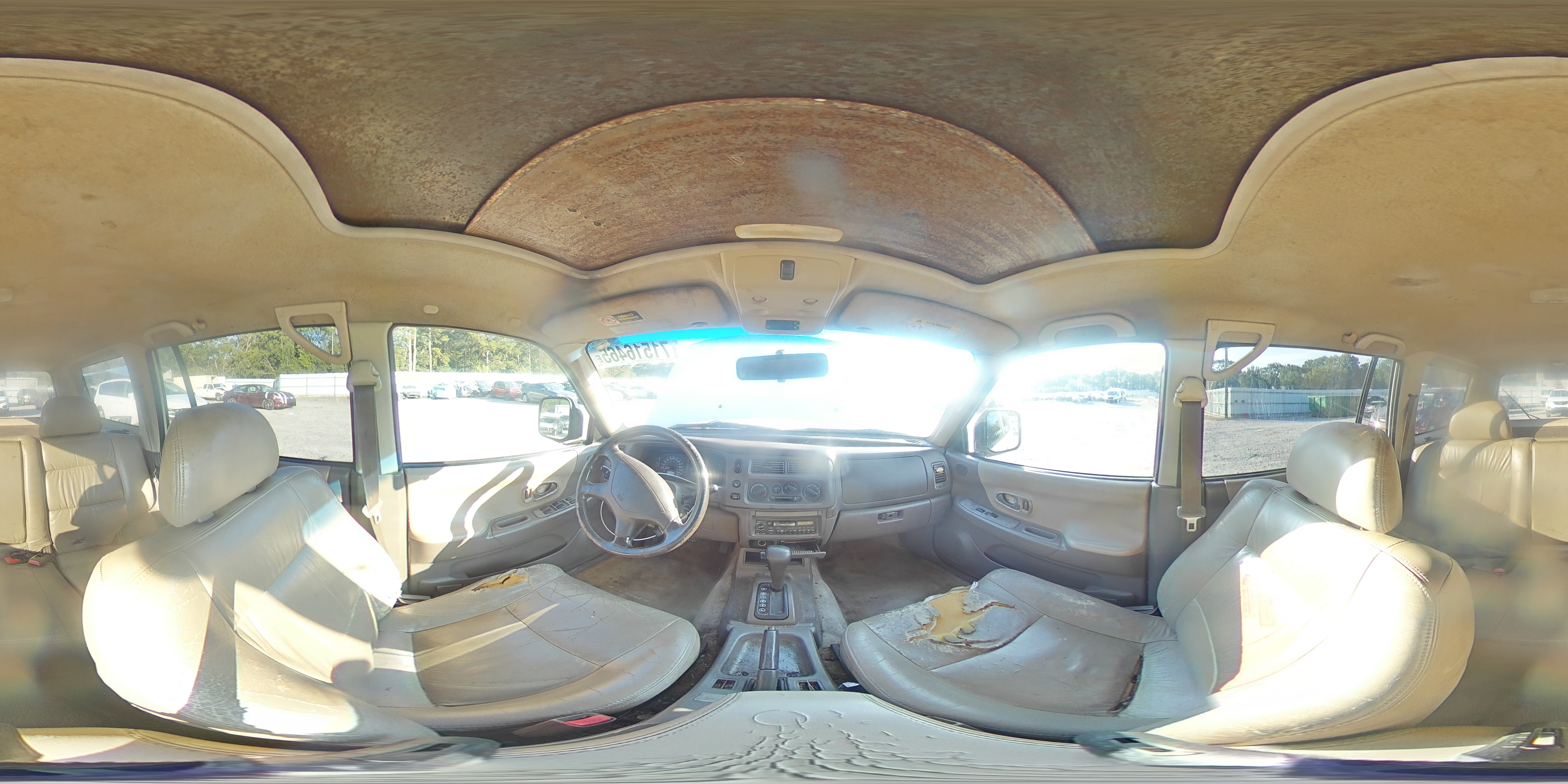 1998 Mitsubishi Montero Sport Xls White vin: JA4LS41P0WP029308
