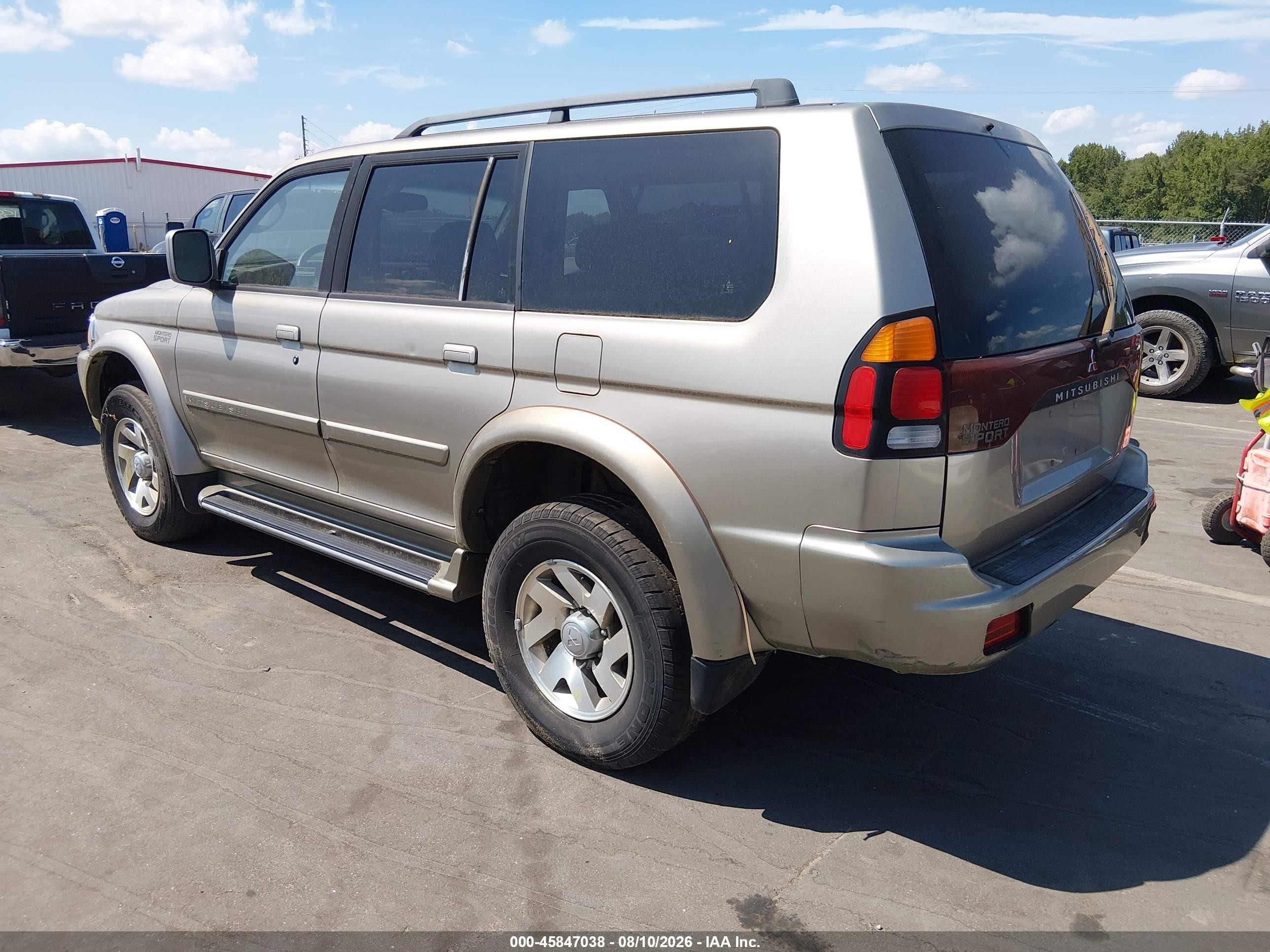 2001 Mitsubishi Montero Sport Ltd Silver vin: JA4LS41R41P007712