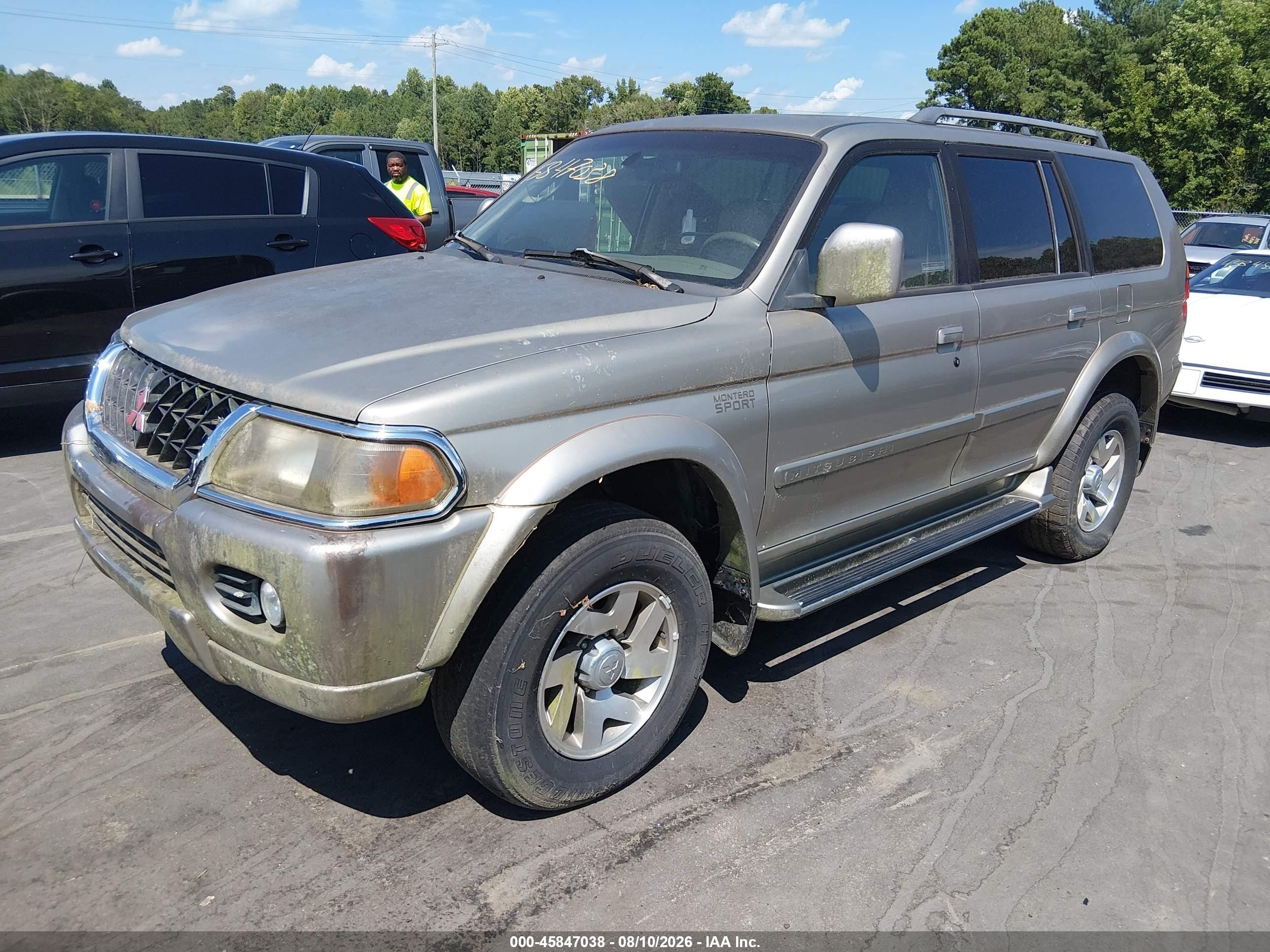 2001 Mitsubishi Montero Sport Ltd Silver vin: JA4LS41R41P007712