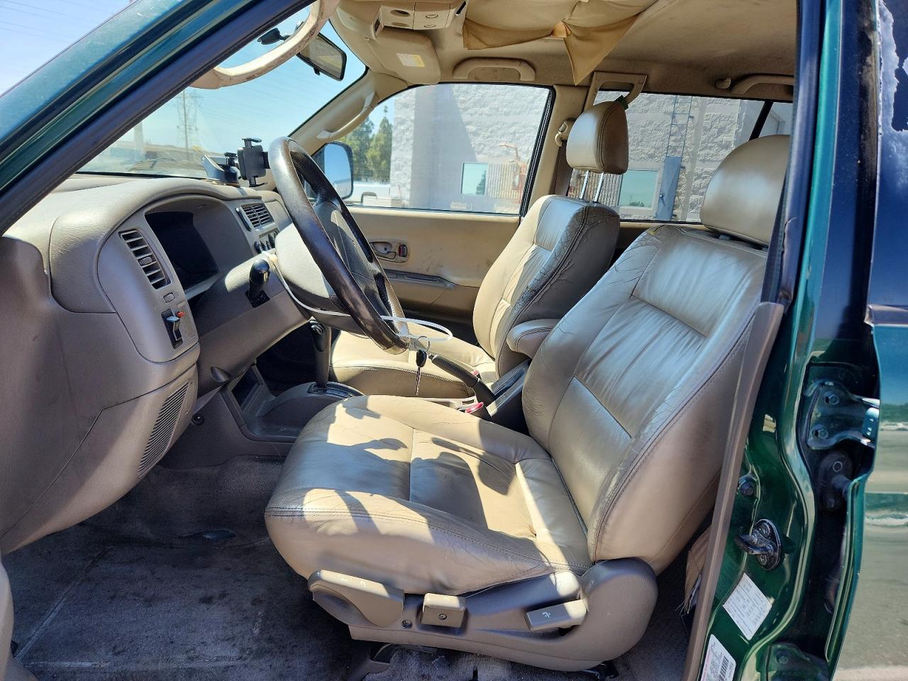 1999 Mitsubishi Montero Sport Limited Green vin: JA4LS41R4XP022896