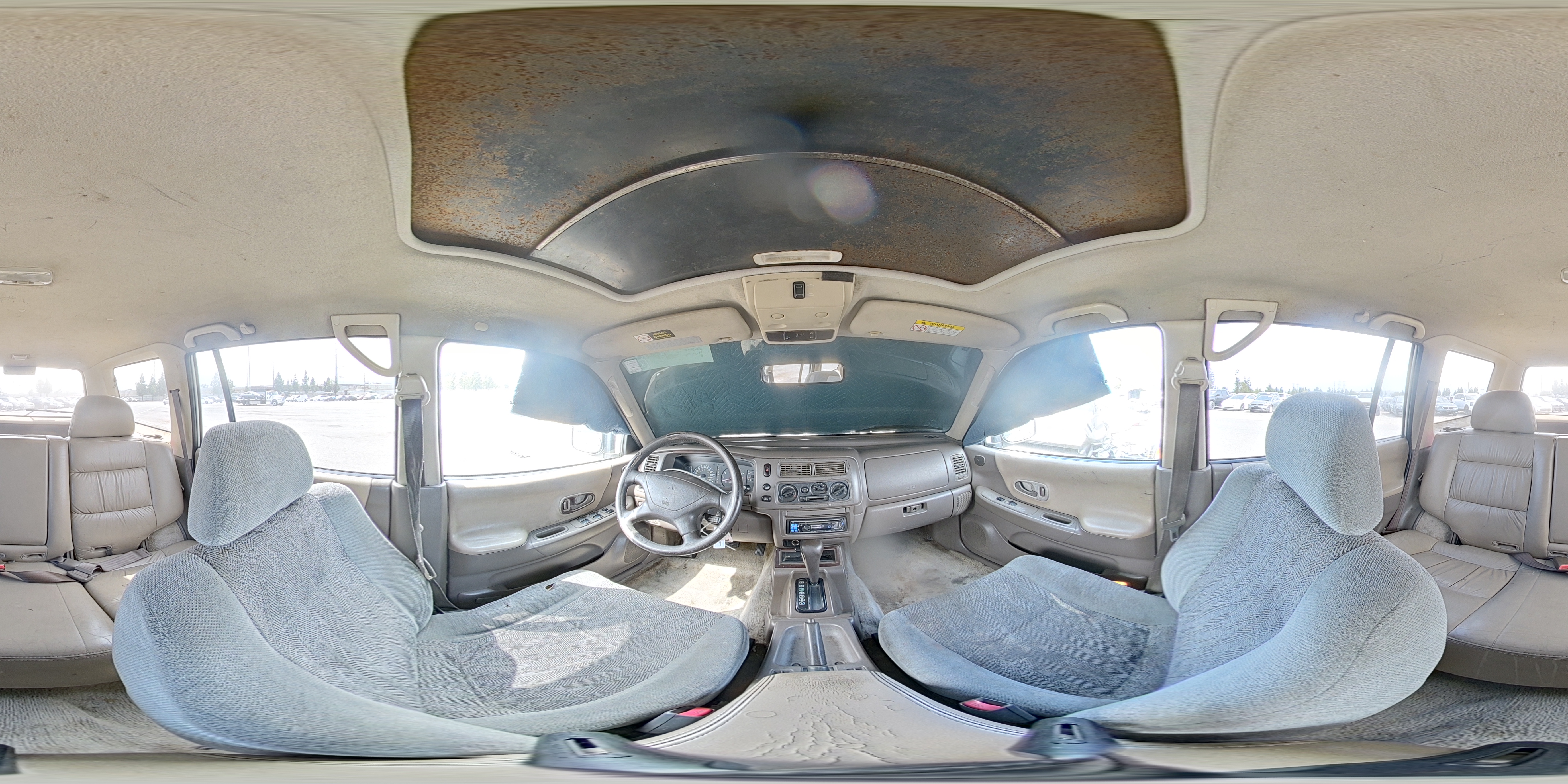 1999 Mitsubishi Montero Sport Limited White vin: JA4LS41R4XP031744